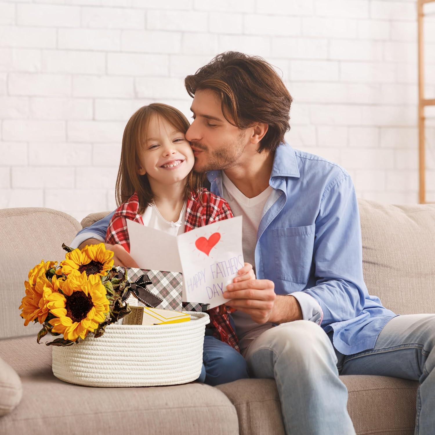 Cesta de Regalo Tejida Kodomoore Blanca 30.5x20.3x12.7cm