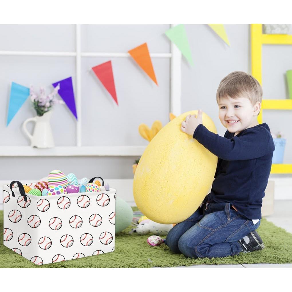 Cesta de Almacenamiento HIYAGON 37.8x25.9x24.9 cm Pelotas de Béisbol