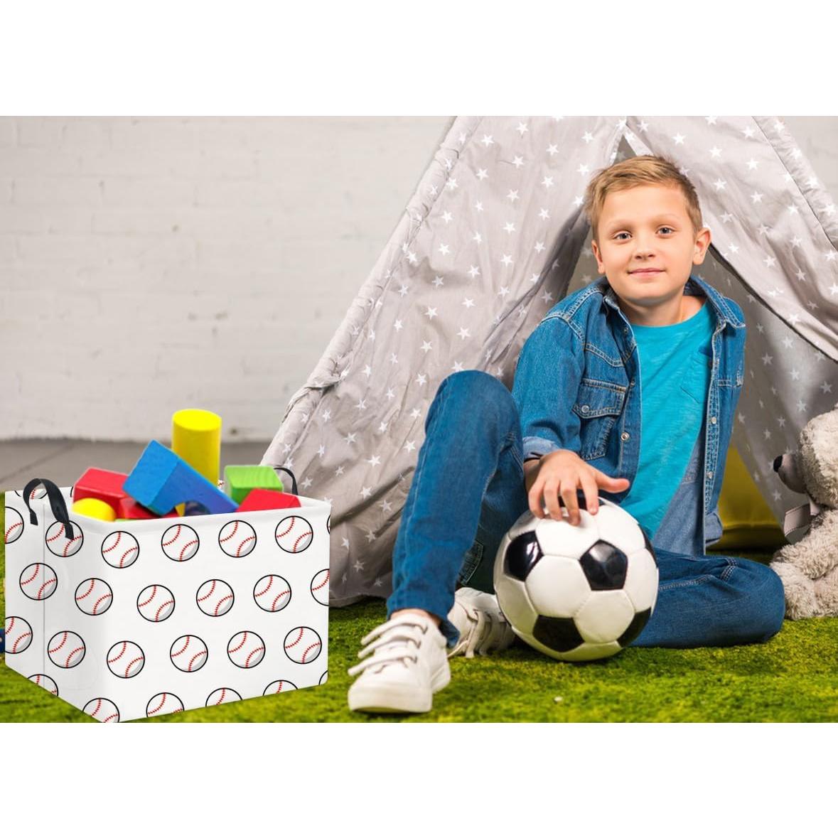 Cesta de Almacenamiento HIYAGON 37.8x25.9x24.9 cm Pelotas de Béisbol