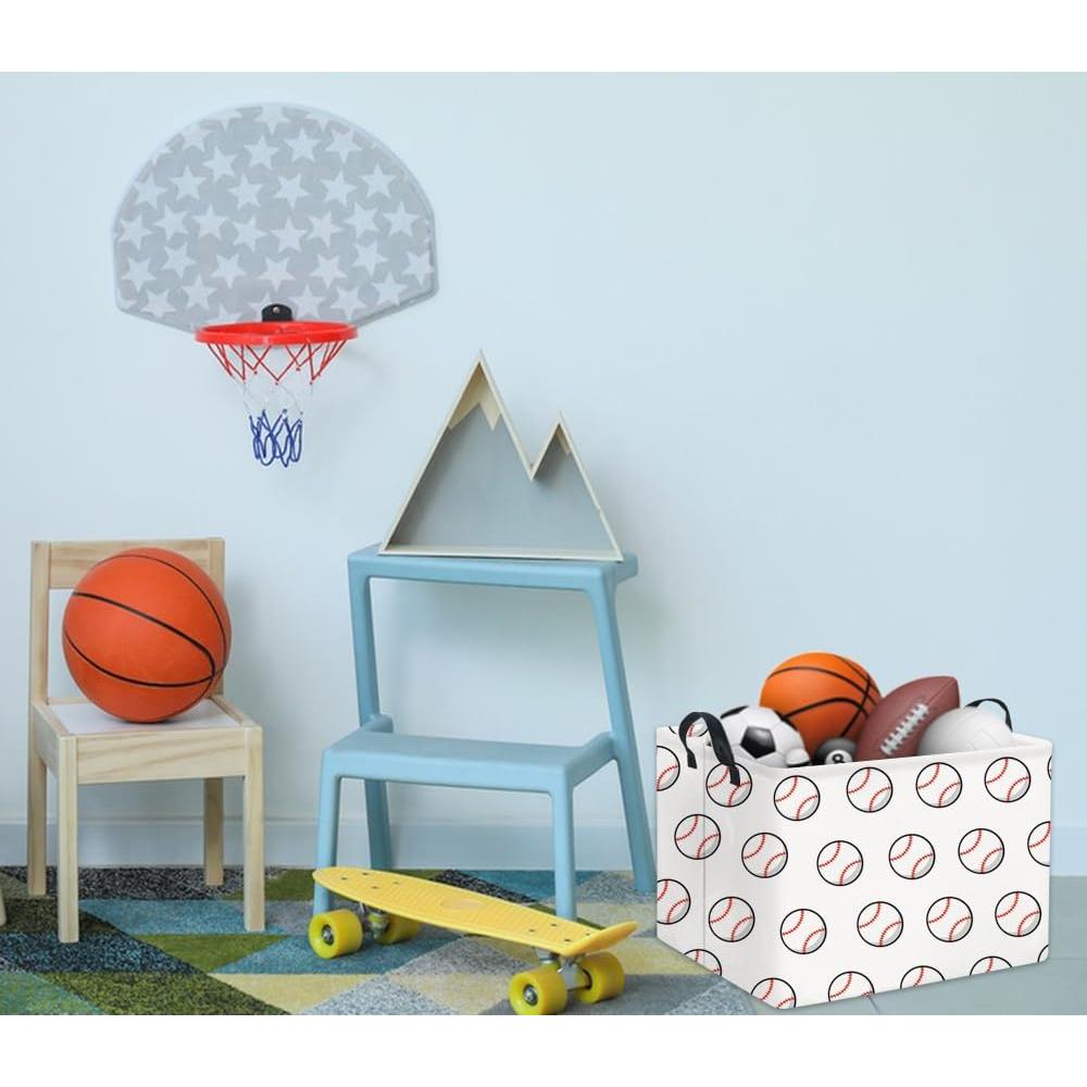 Cesta de Almacenamiento HIYAGON 37.8x25.9x24.9 cm Pelotas de Béisbol