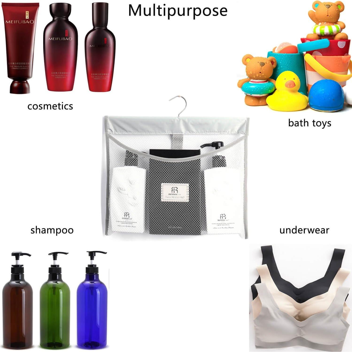 Bolsillos de Malla Colgantes ALYER 1000ml Gris Organizador