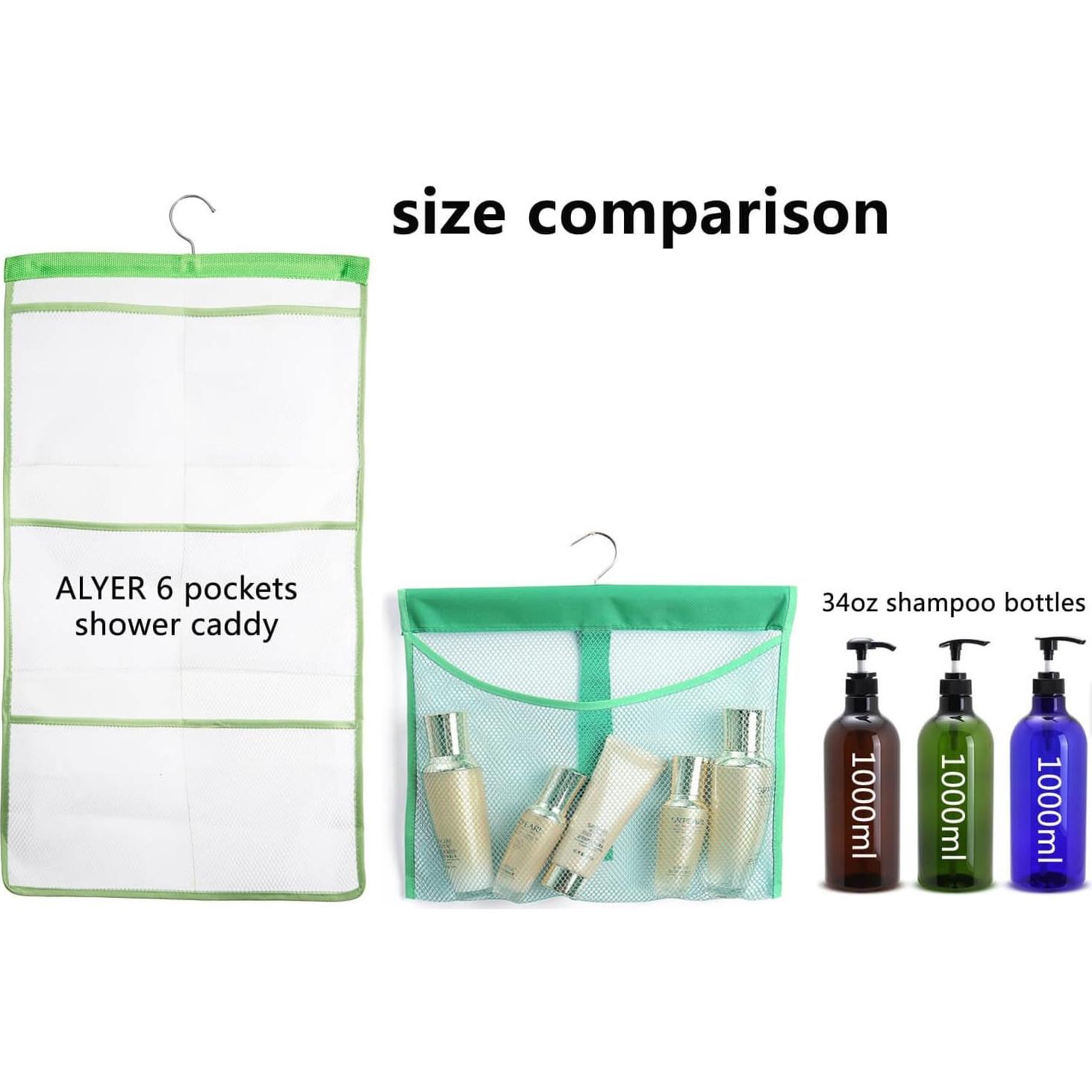 Bolsillos de Malla Colgantes ALYER 1000ml Gris Organizador