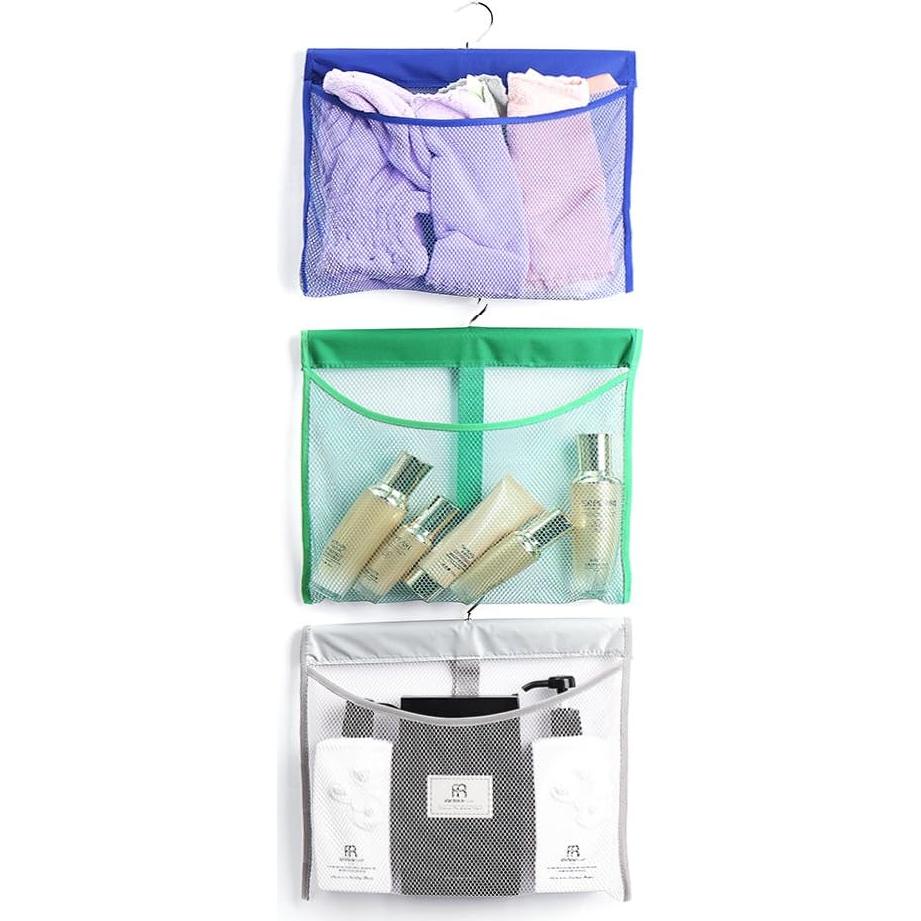 Bolsillos de Malla Colgantes ALYER 1000ml Gris Organizador