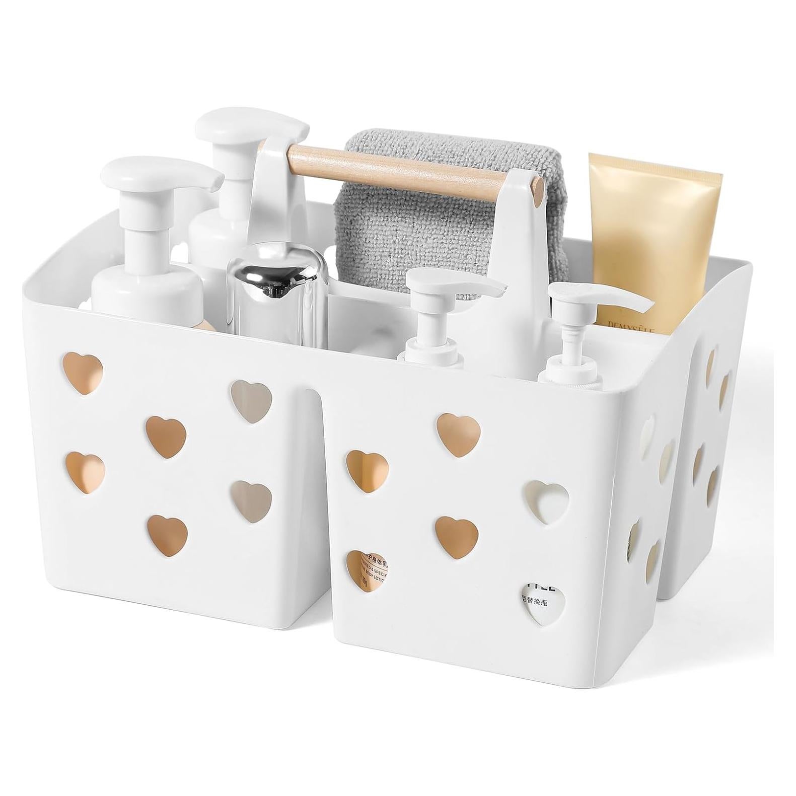 Organizador de Ducha Portátil Anyoifax Blanco 27.2x19.6x18.5cm