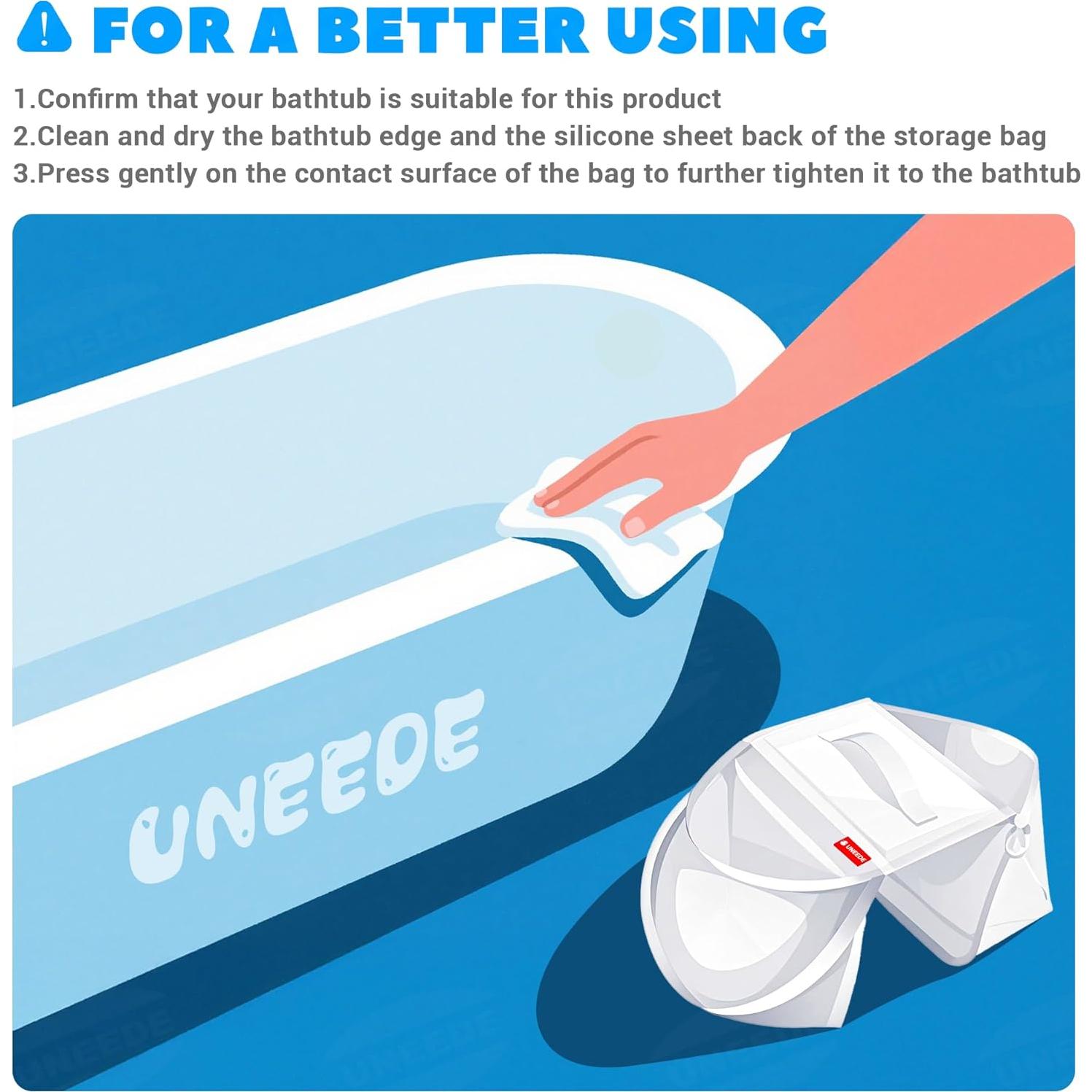 Organizador de Juguetes de Baño UNEEDE 2 Compartimentos Malla