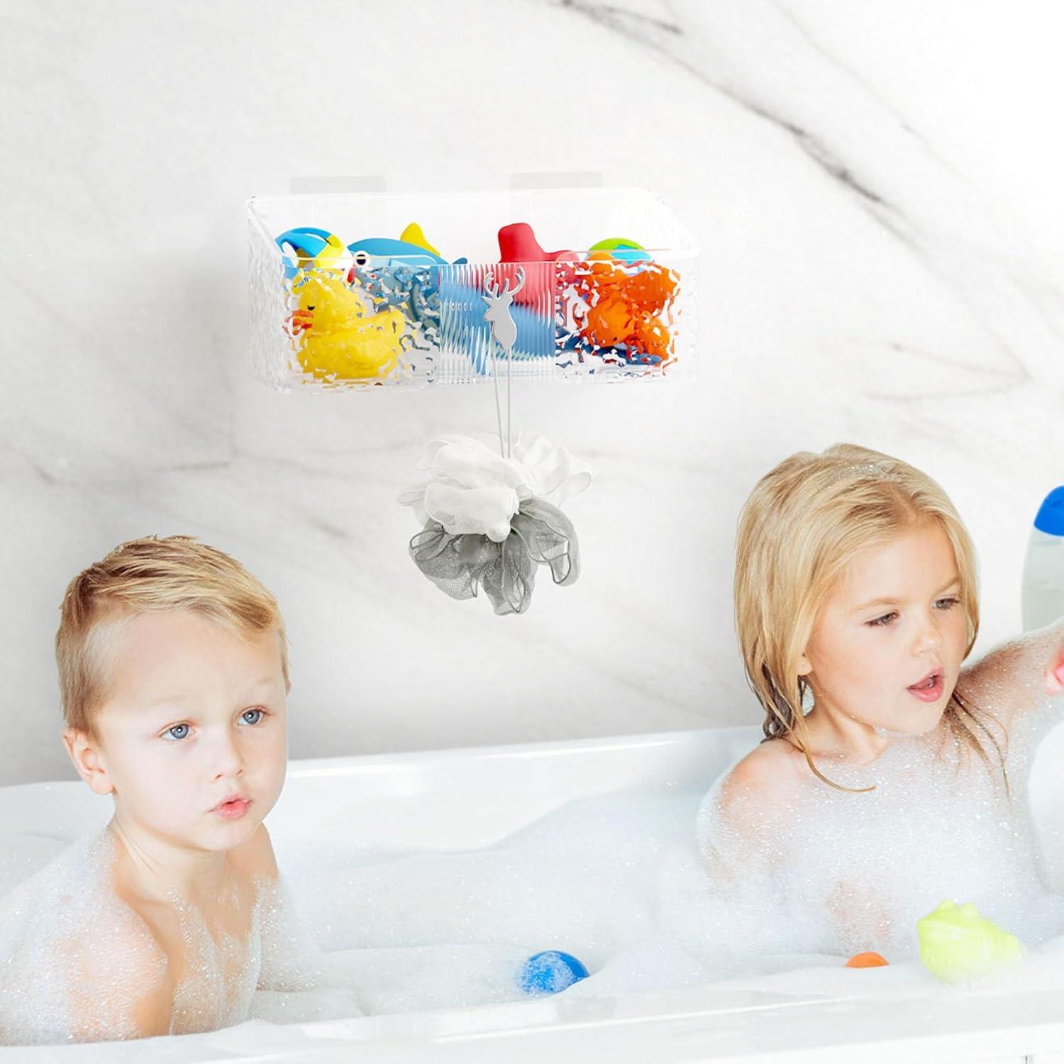 Organizador de Juguetes de Baño EIHOO 2 PCS Transparente