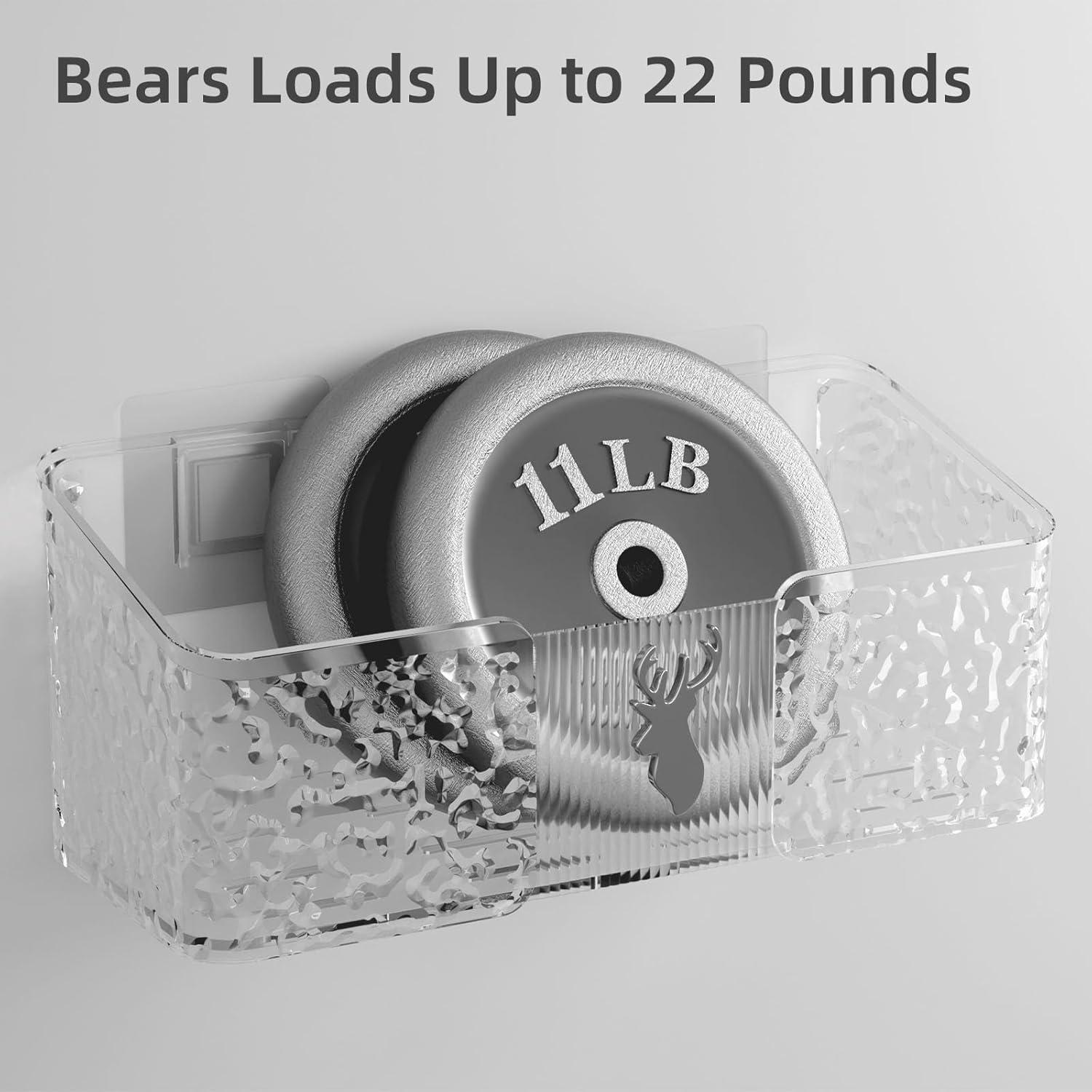 Organizador de Juguetes de Baño EIHOO 2 PCS Transparente