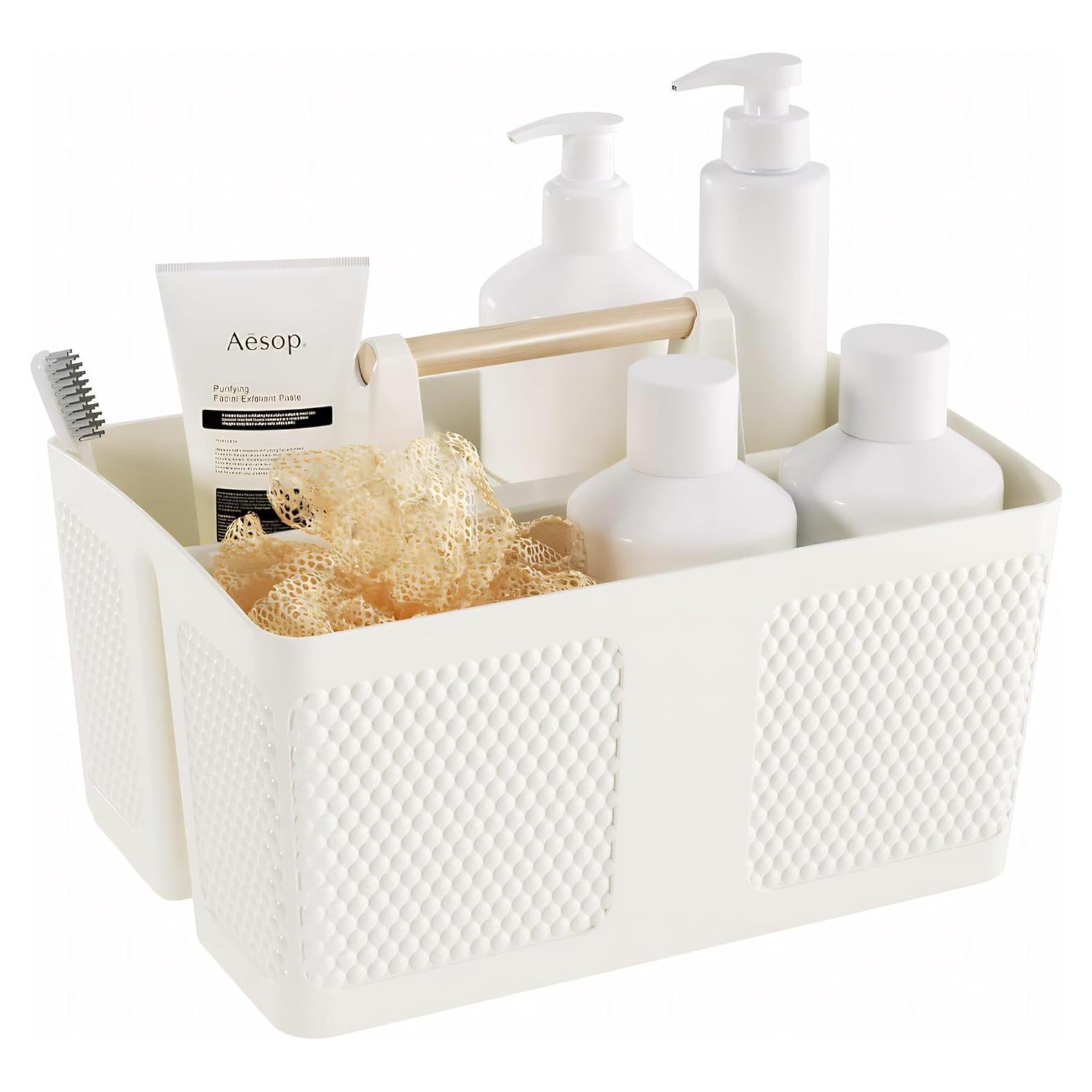 Caddy de Ducha Portátil Xuhdukc Blanco 27.4x19.7x18.4 cm