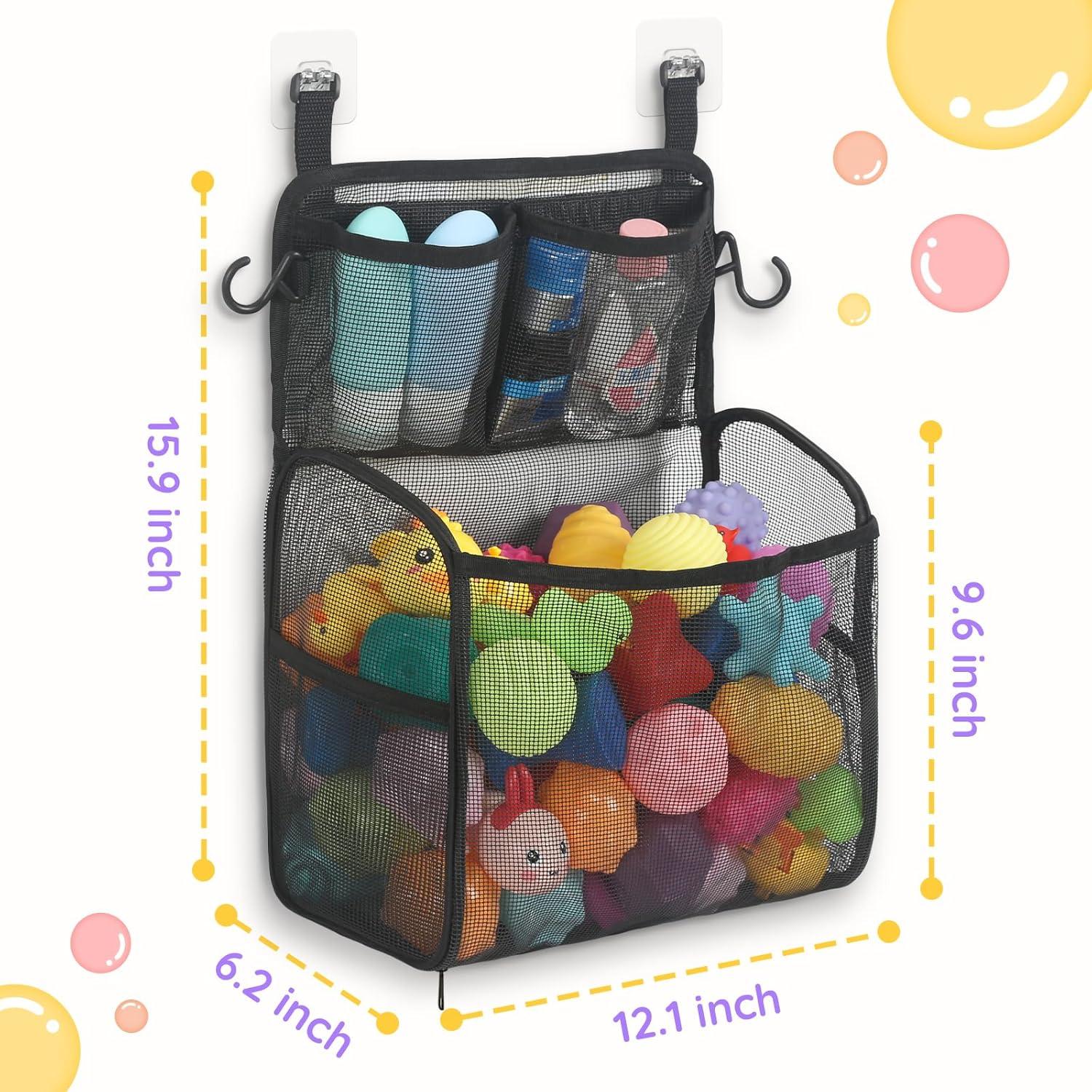 Organizador de Juguetes de Baño Goowin, Malla Gran Capacidad