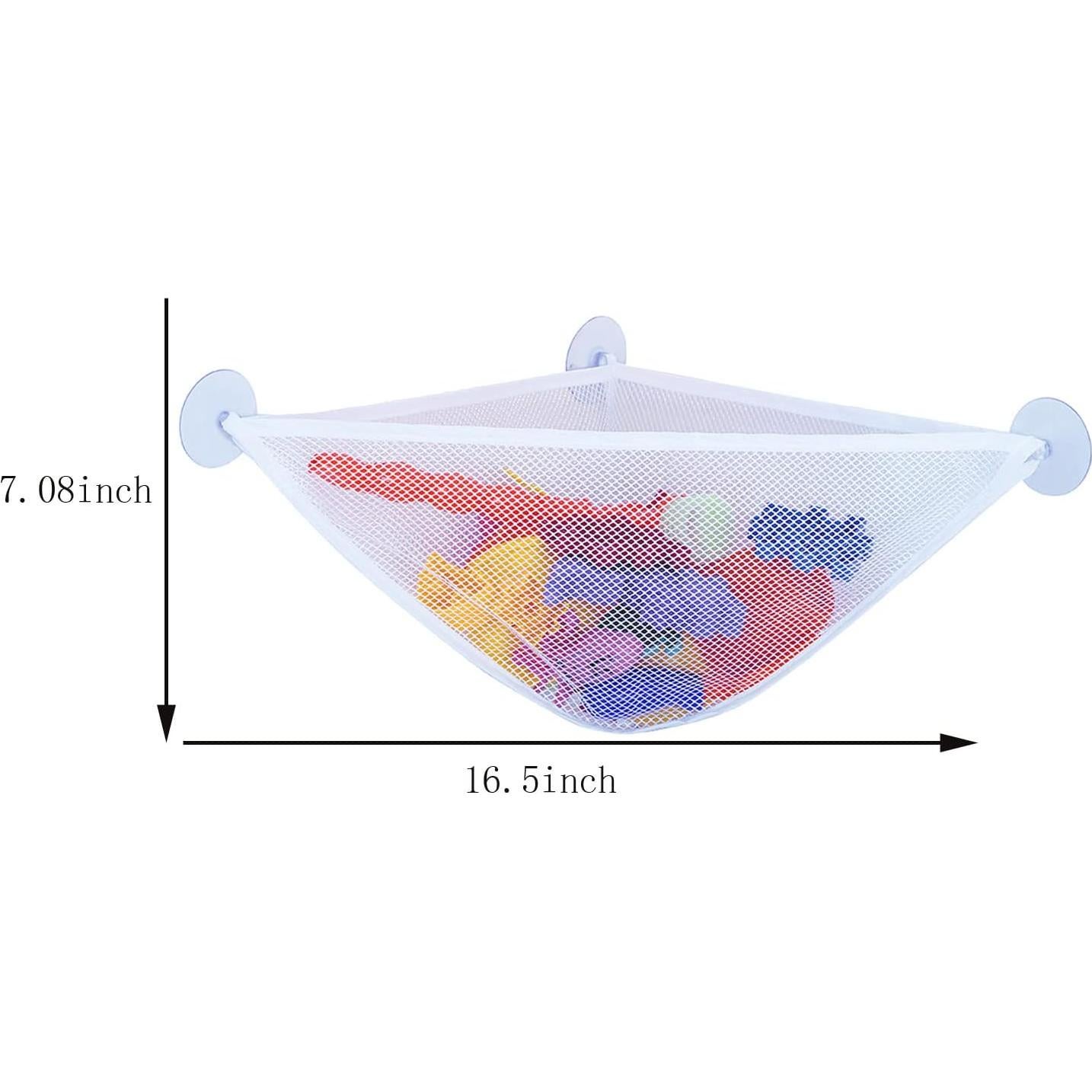 Organizador de Juguetes de Baño CHIL con Ventosas - Malla Duradera