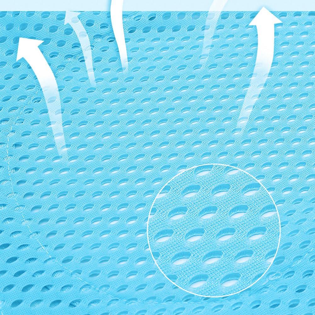 Almohadilla de Baño para Bebé Azul - Red de Soporte Ajustable