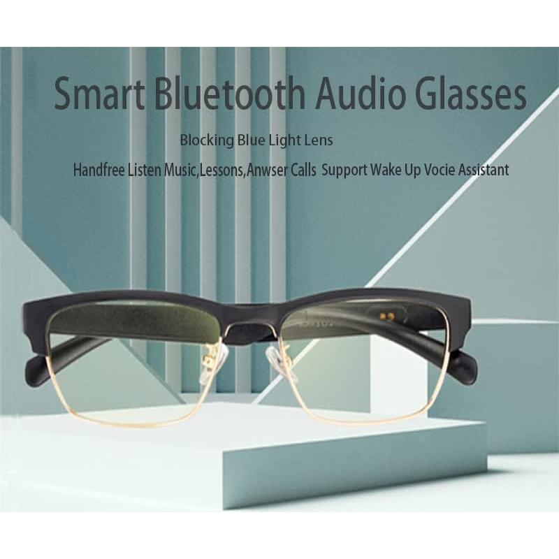 Gafas Bluetooth Meagtlva Oro Impermeables Llamadas Manos Libres