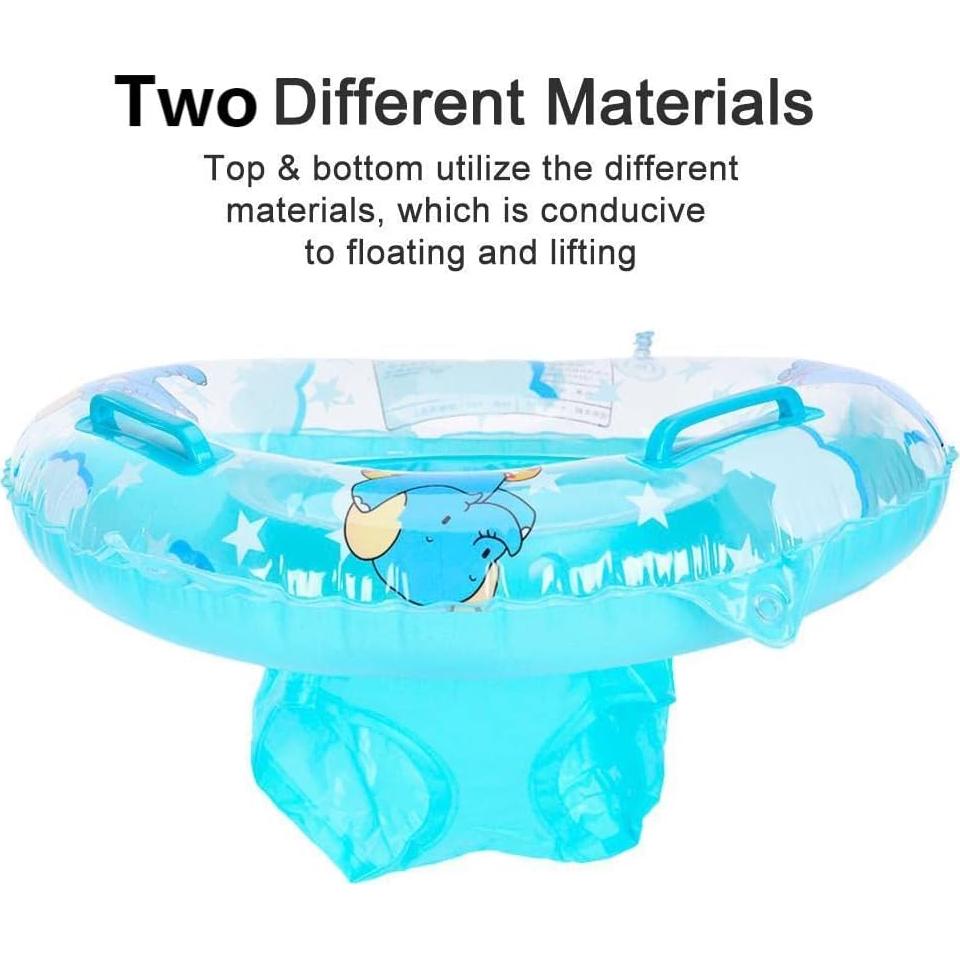 Flotador de piscina para bebés Sealive, elefante azul, 50 cm