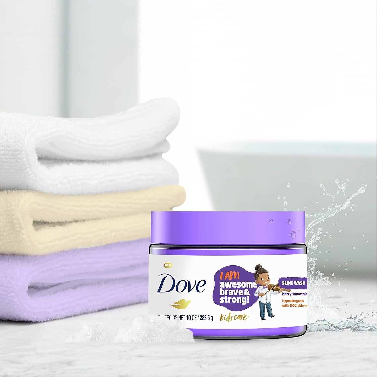 Jabón Corporal Slime Dove Kids Care Batido de Baya 283.5 g