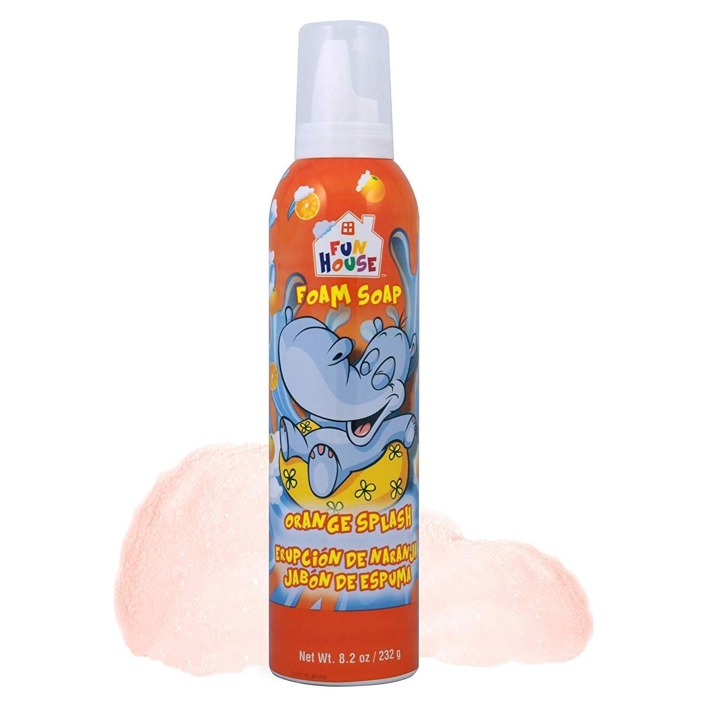 Jabón Espumoso Fun House Mika Naranja Splash 242 ml