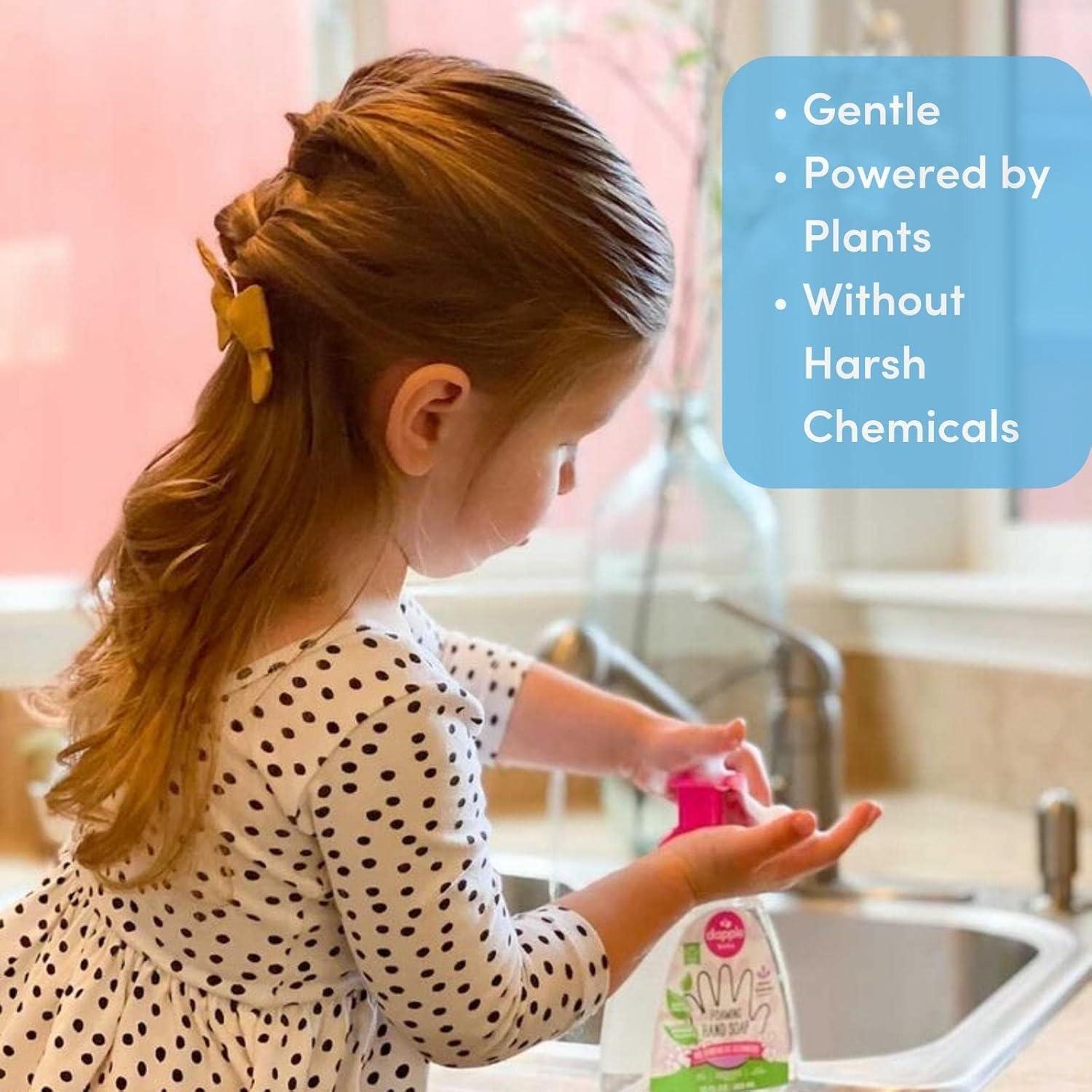 Jabón Espumoso Dapple para Bebés 385ml Lavanda Hipoalergénico