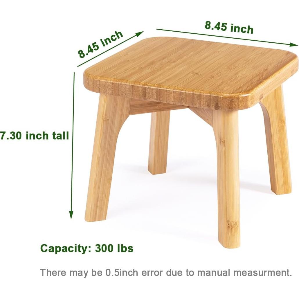 Escalón Infantil de Madera PELYN 21.5x21.5 cm Antideslizante