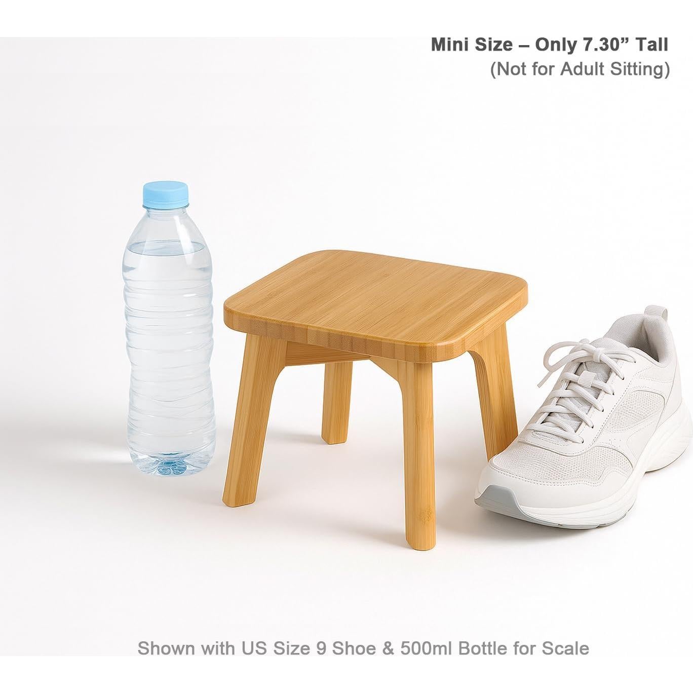 Escalón Infantil de Madera PELYN 21.5x21.5 cm Antideslizante