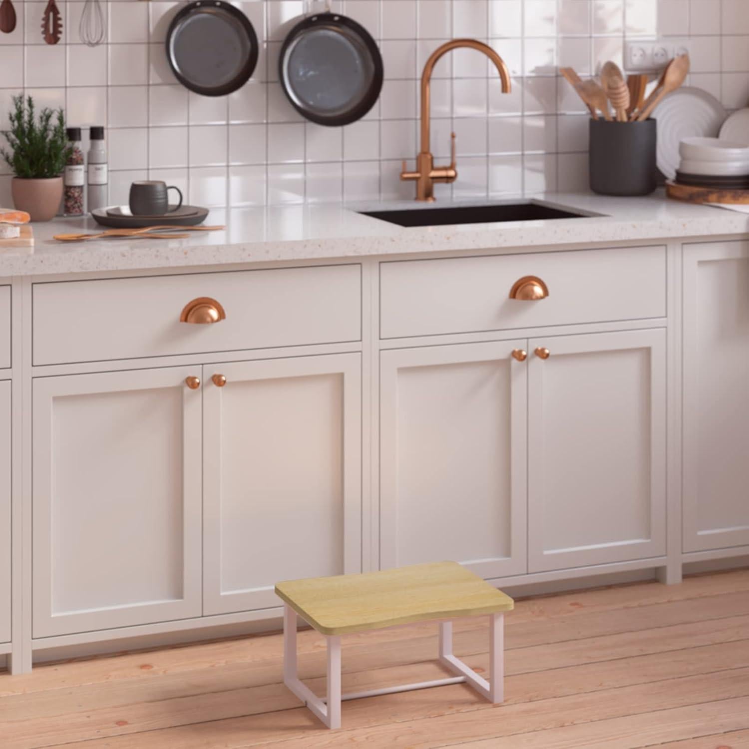 Escalera de Madera iTsst SK400M Plegable 227 Kg Arce