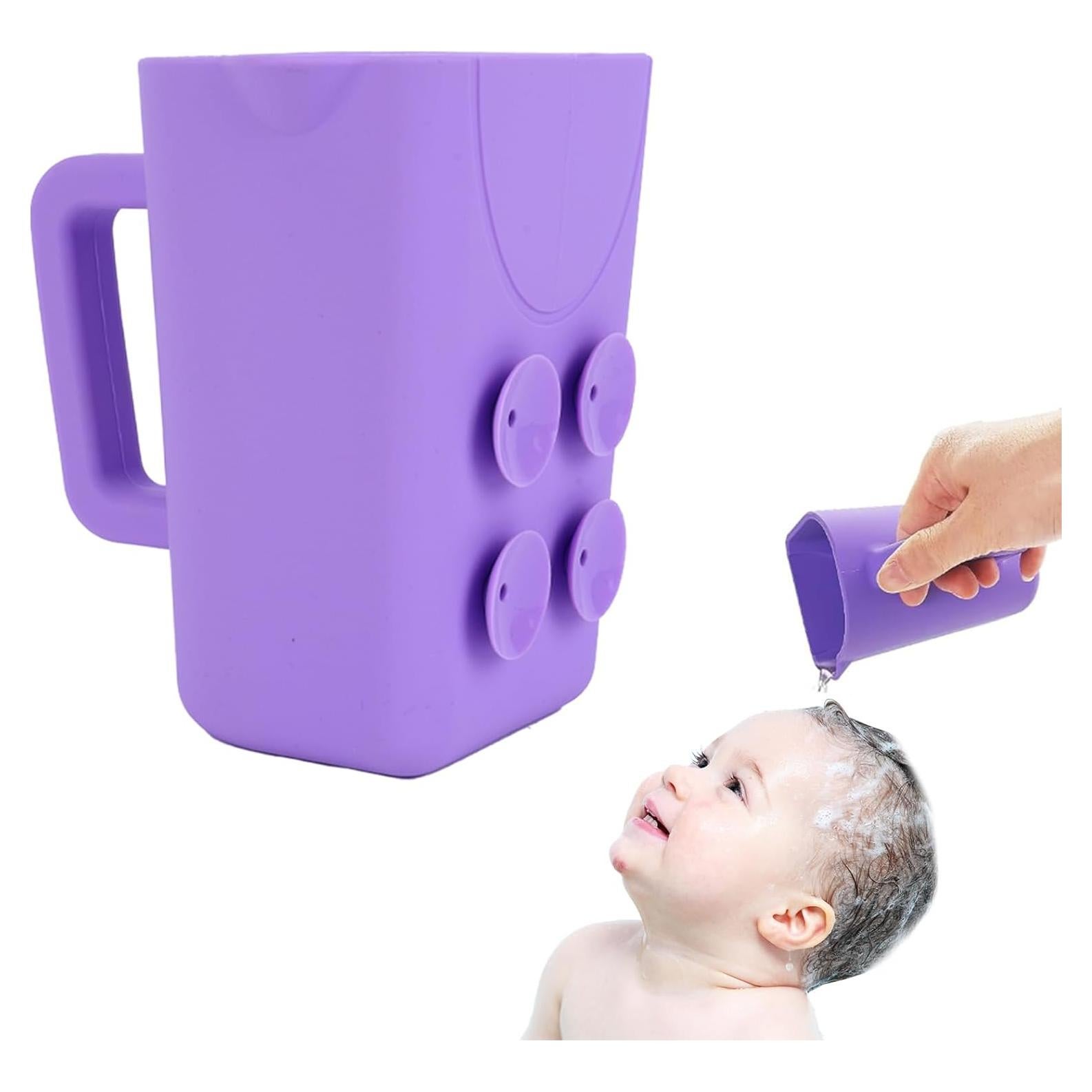 Taza de Enjuague para Bebés - Silicona Suave y Ergonomía