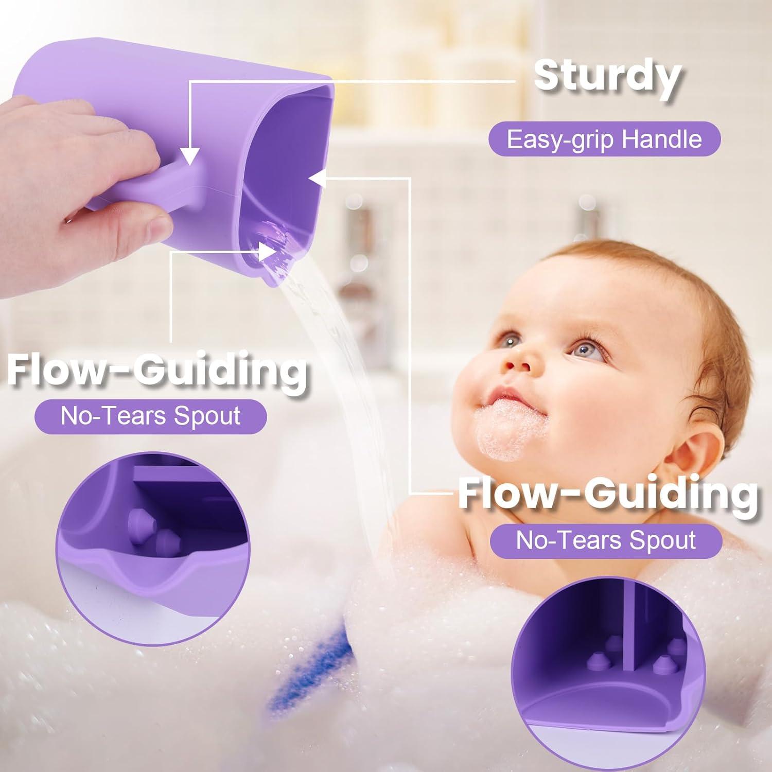 Taza de Enjuague para Bebés - Silicona Suave y Ergonomía