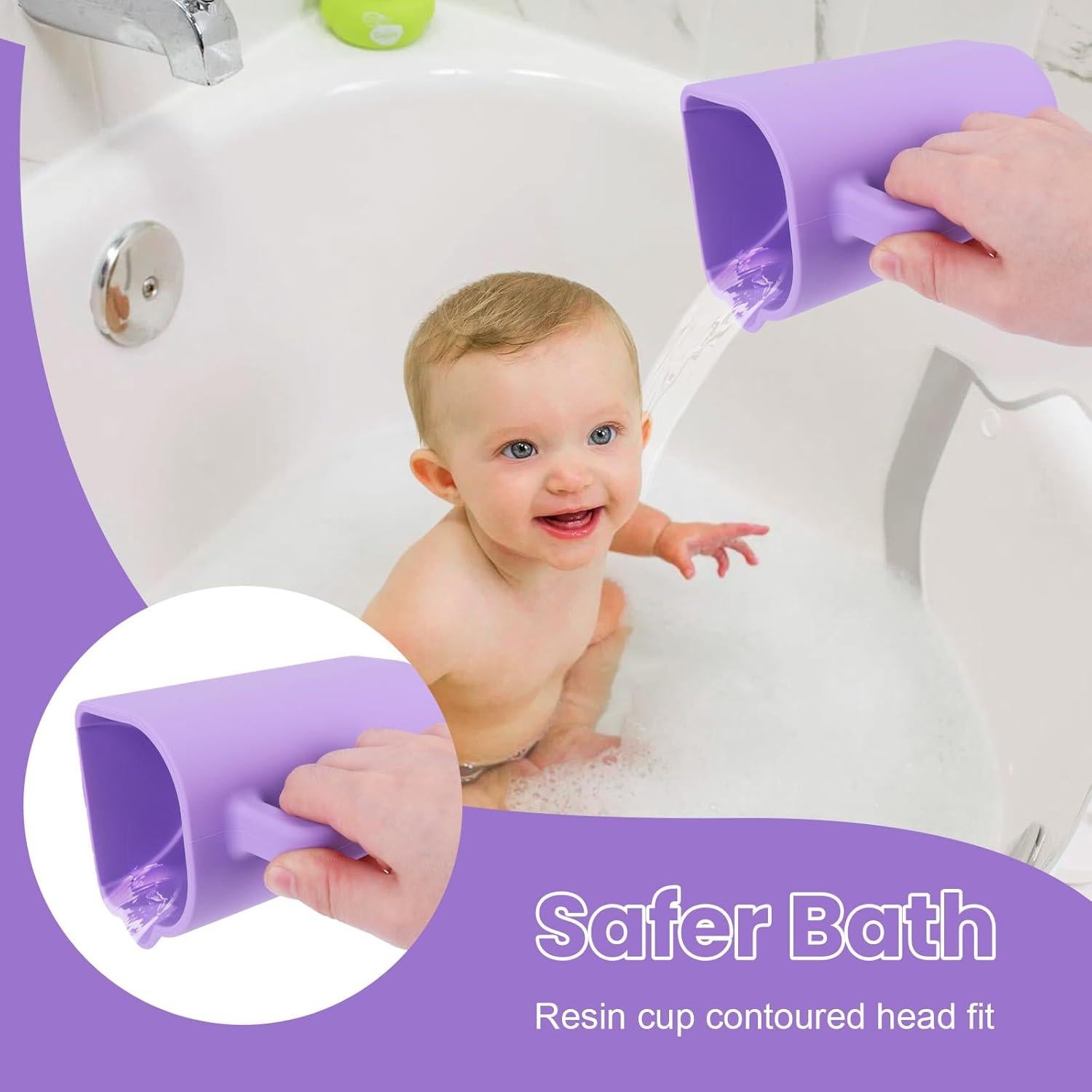 Taza de Enjuague para Bebés - Silicona Suave y Ergonomía