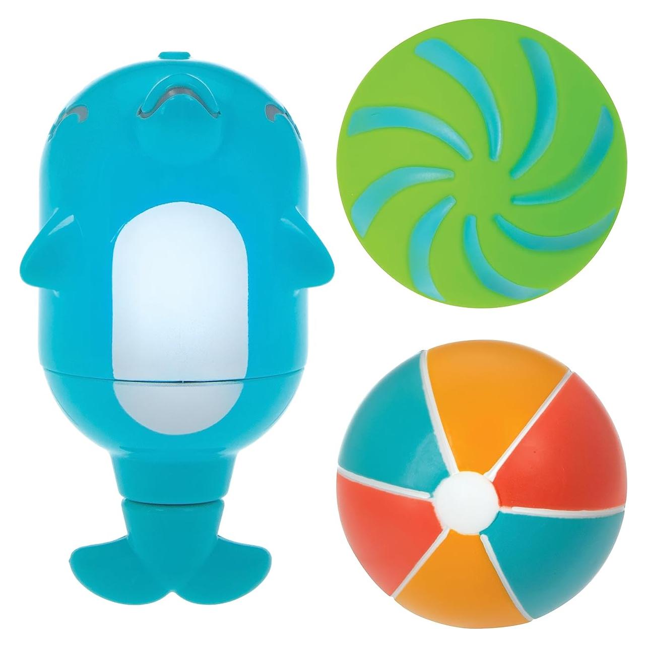 Juguete de Baño Nuby Chorro Delfín con Bolas Splash 10+M