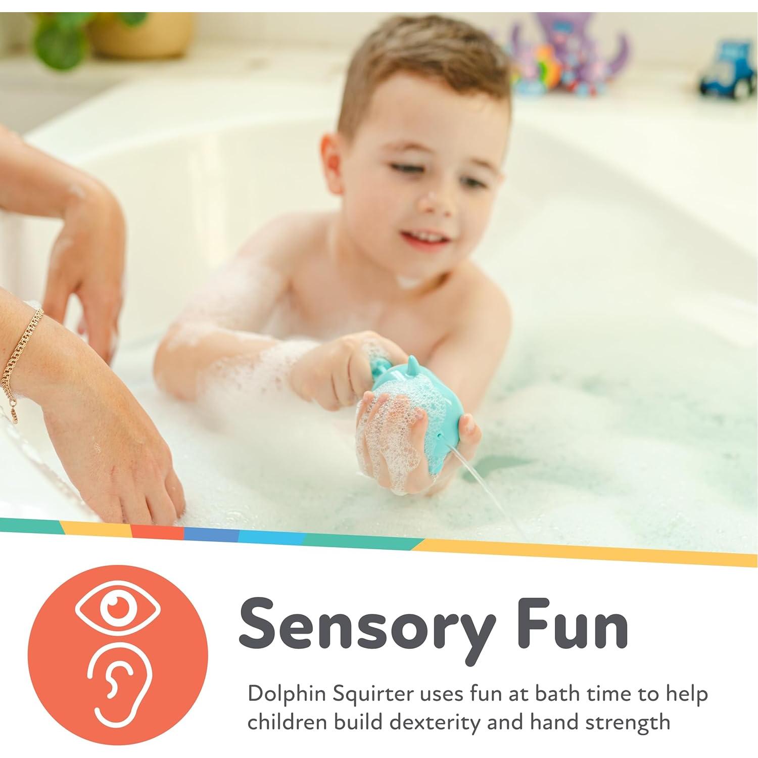 Juguete de Baño Nuby Chorro Delfín con Bolas Splash 10+M