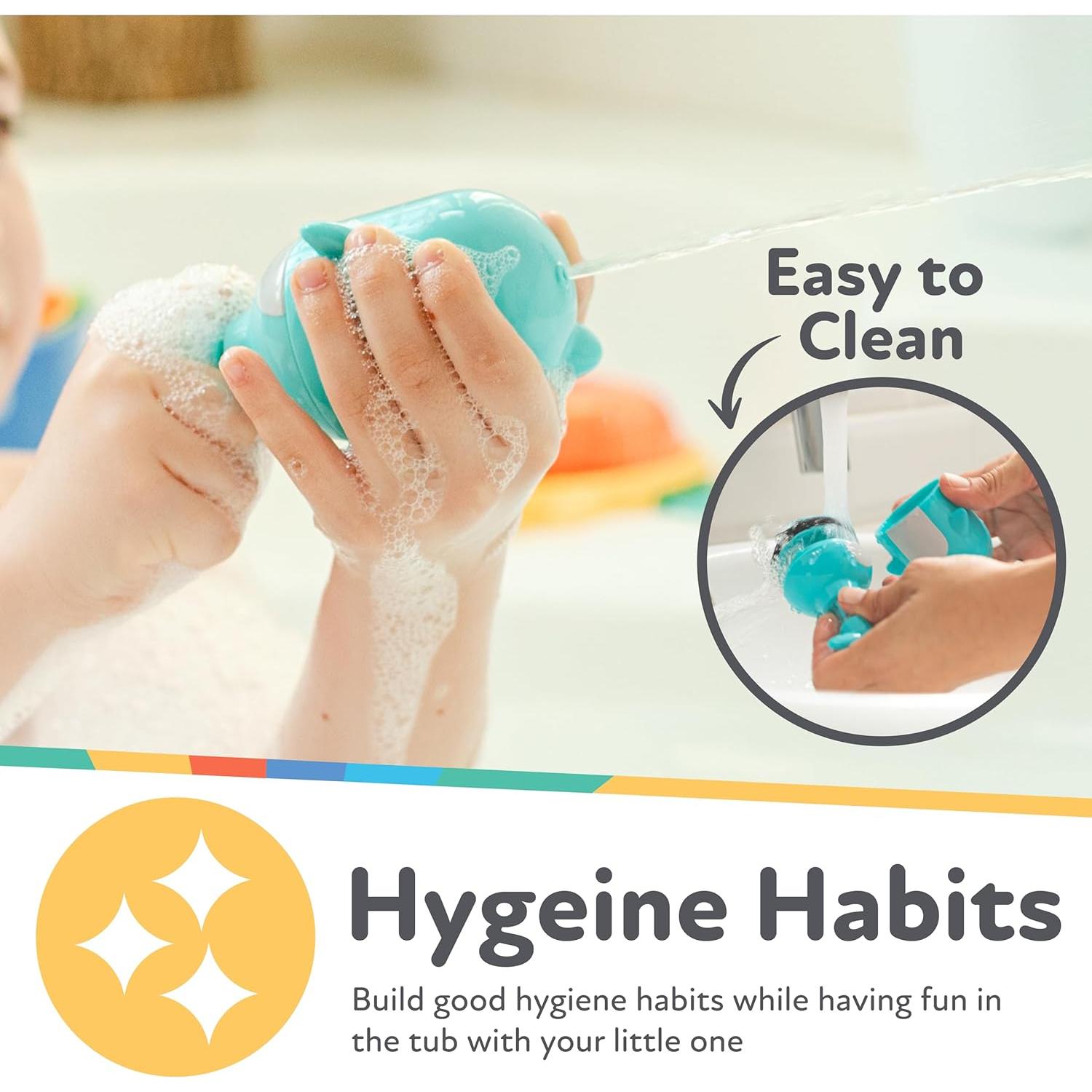 Juguete de Baño Nuby Chorro Delfín con Bolas Splash 10+M