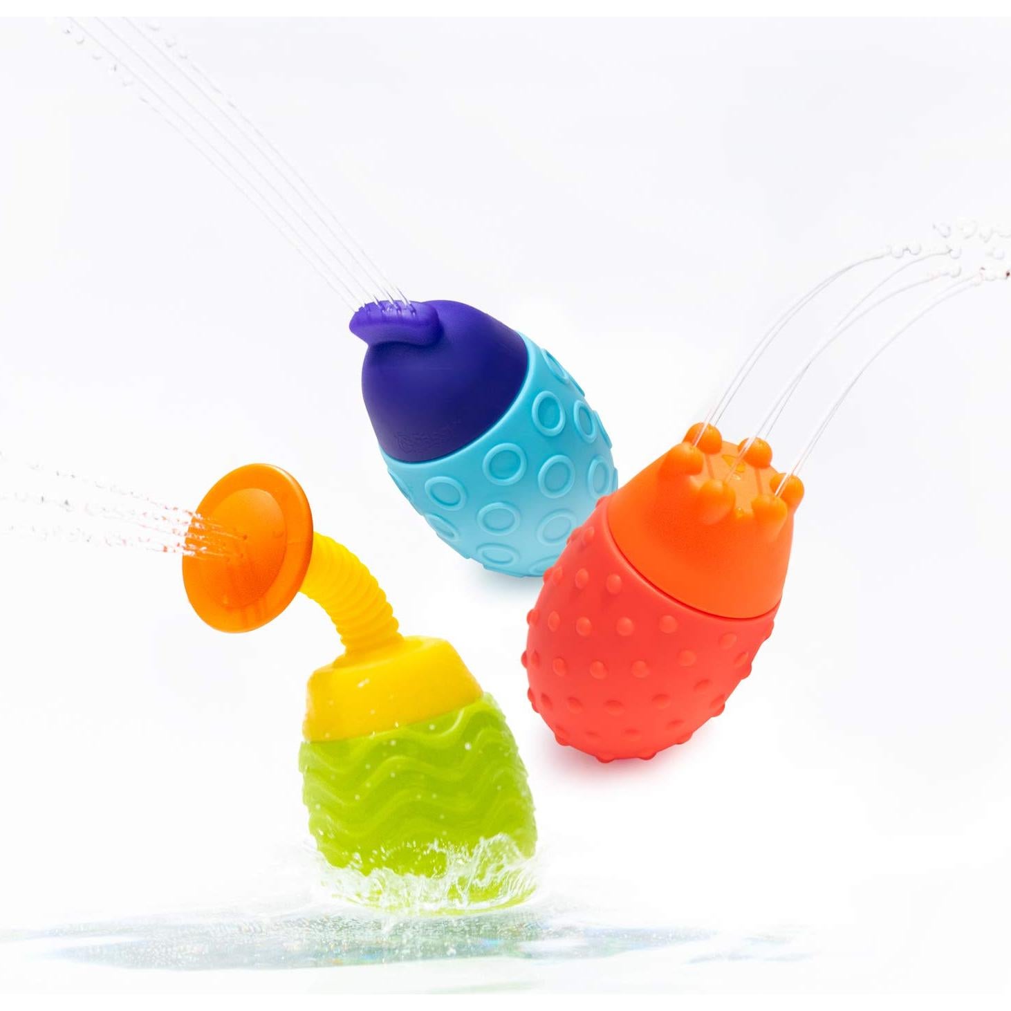 Juguetes de Baño Sassy Easy Squeezies Set 3 Piezas