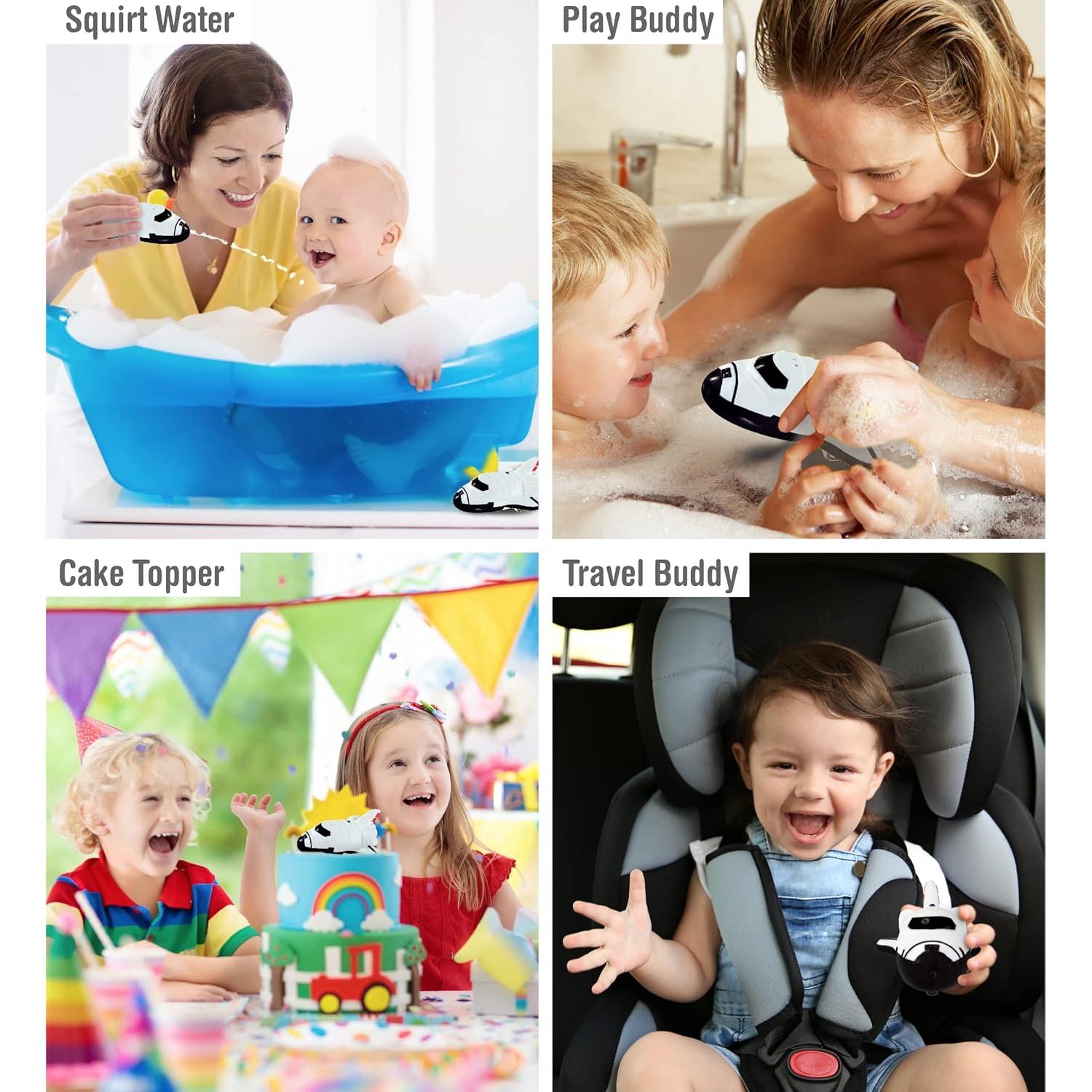 Juguete de Baño Cohete Espacial DolliBu - 7.62 cm