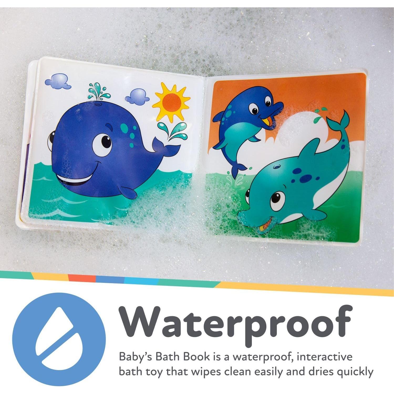 Libro de Baño Nuby 4755 con Páginas Impermeables y Squeaker