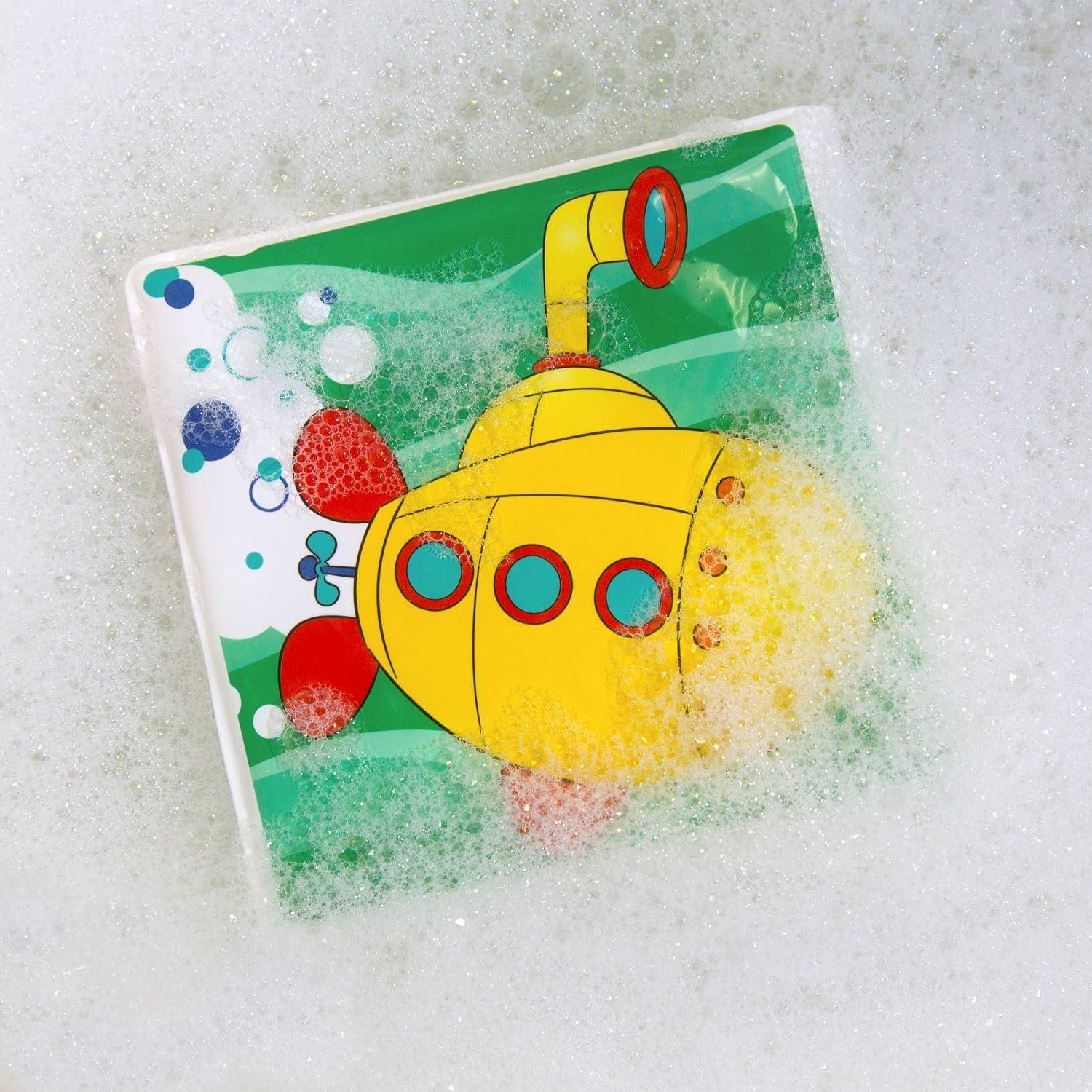 Libro de Baño Nuby 4755 con Páginas Impermeables y Squeaker
