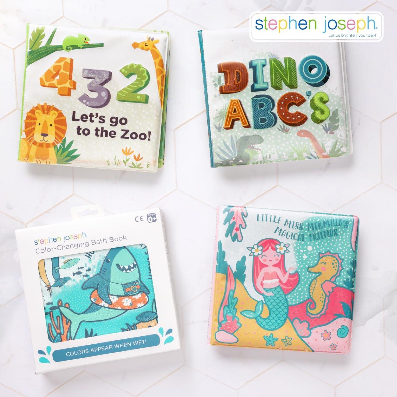 Libro de baño flotante Stephen Joseph Sirena 4 páginas