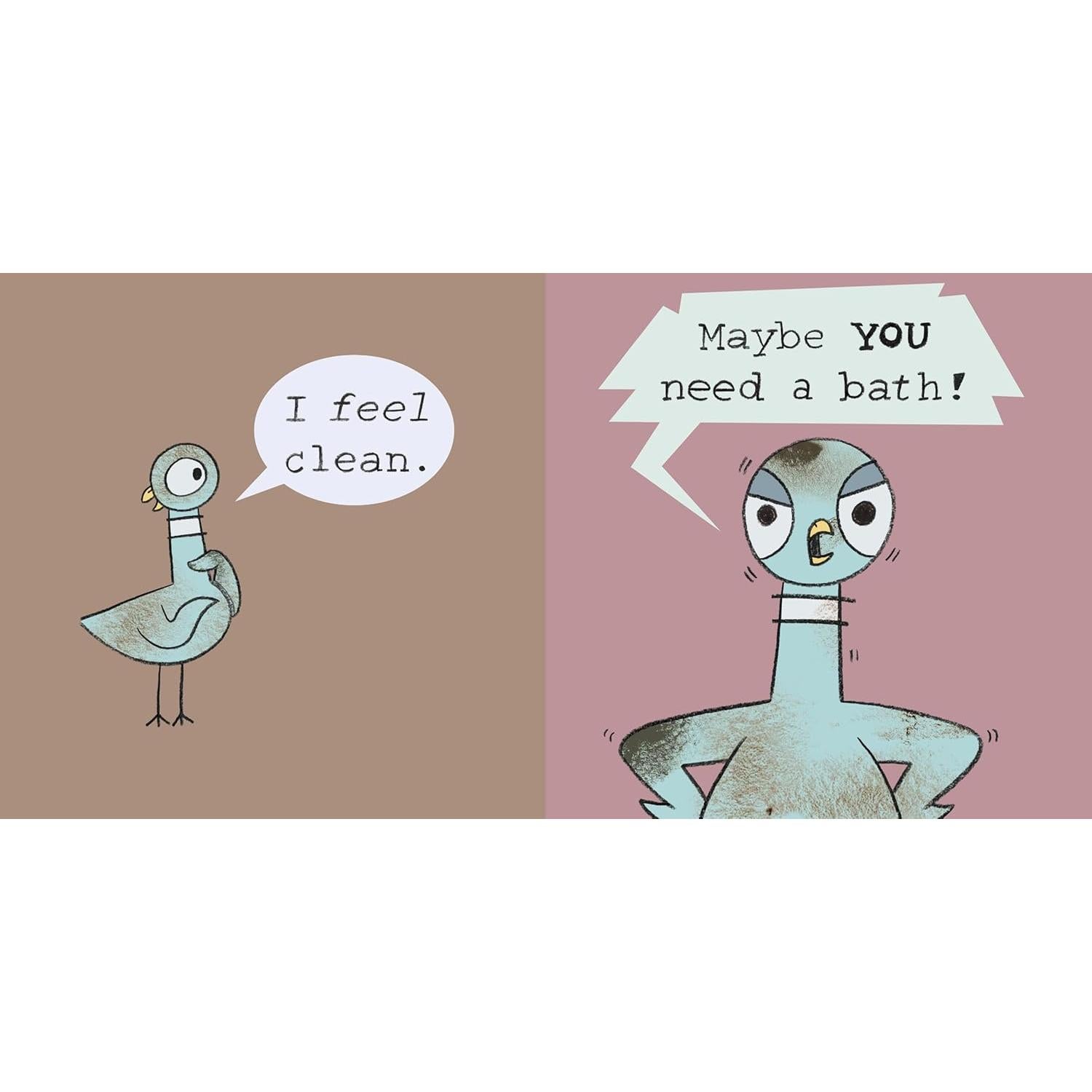 Pigeon Needs a Bath!, The-Pigeon series