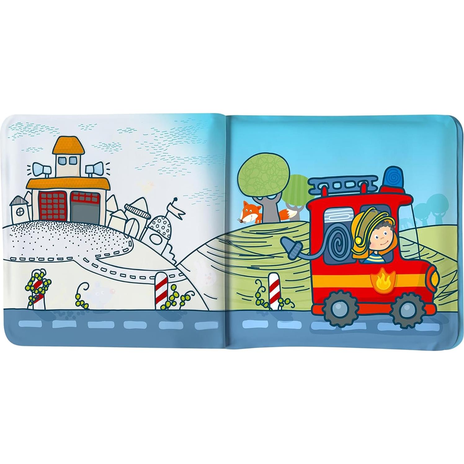 Libro de Baño HABA Brigada de Bomberos 14.6 cm para Niños