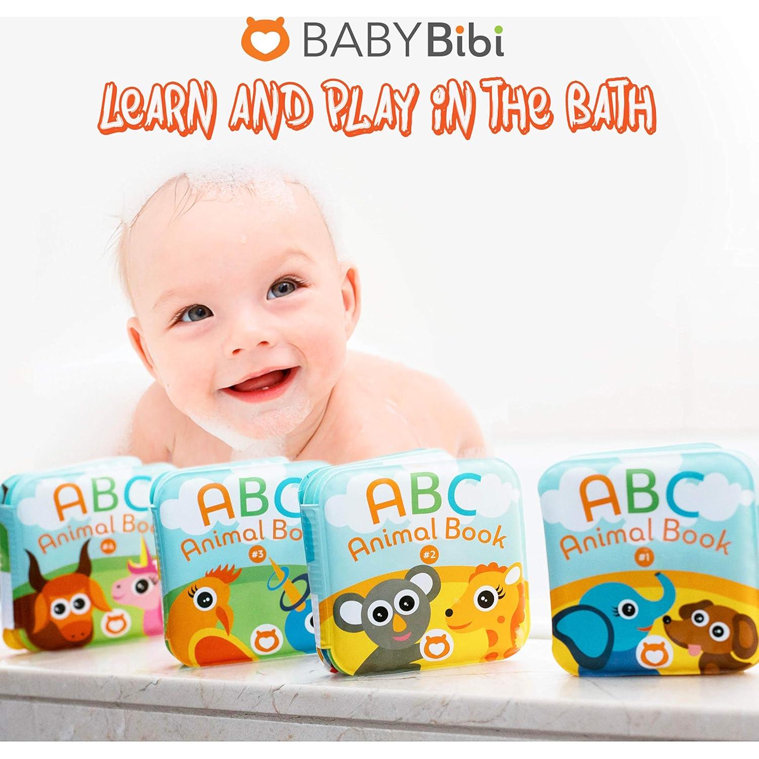 Set de 13 Libros de Baño BabyBibi - Libros Impermeables Educativos