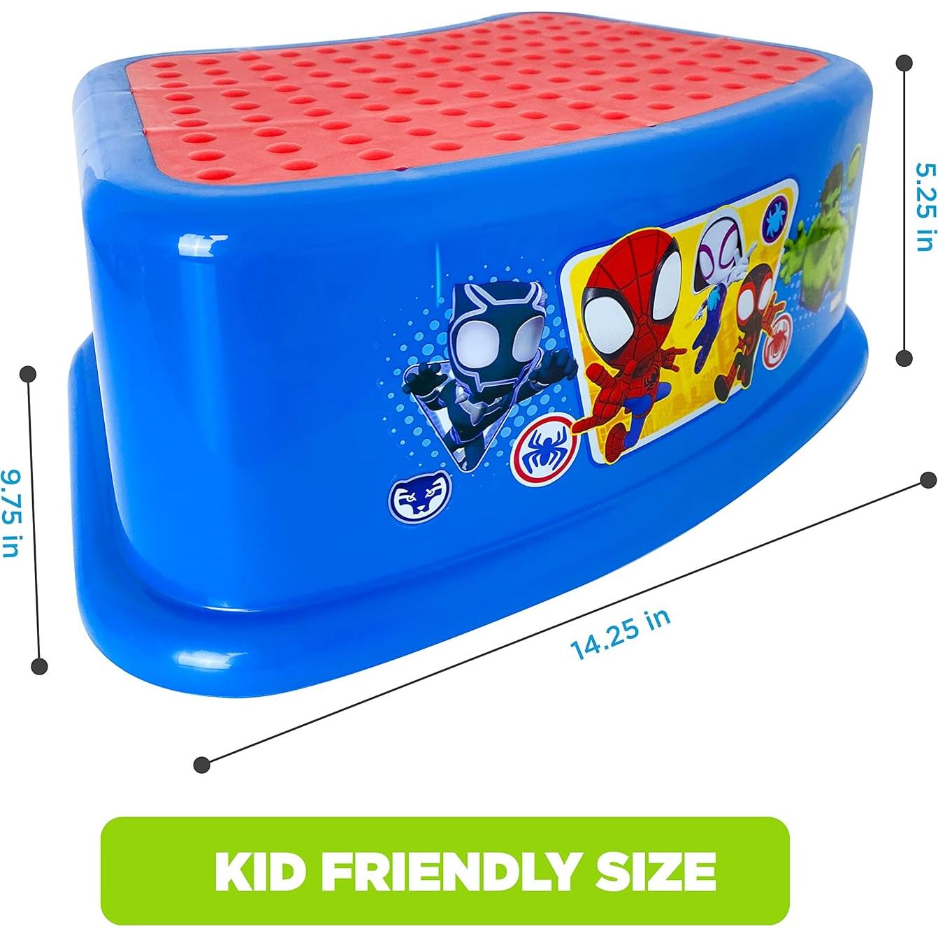 Escalera de paso Ginsey Spidey para niños - Antideslizante