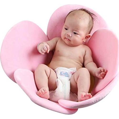 Cojín de Baño para Bebés Lotus Rosa - Almohadilla Antideslizante