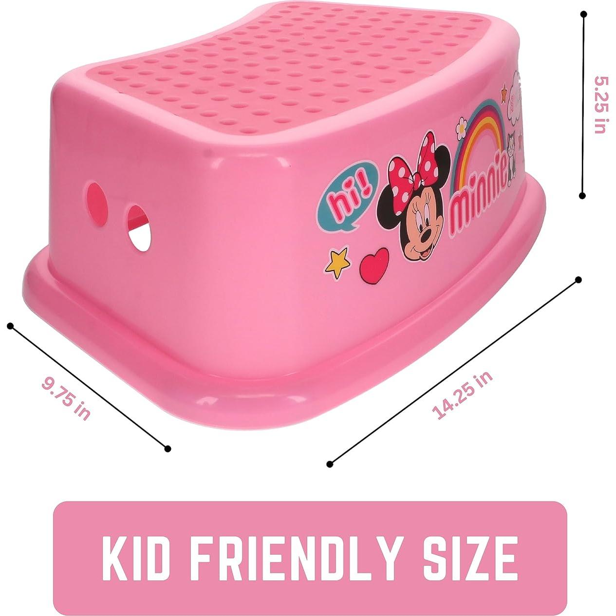 Escalón Disney Minnie Mouse Sonrisa - Antideslizante 90.7 kg