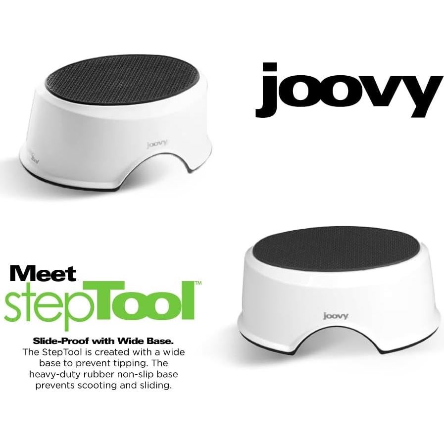 Taburete Joovy StepTool Antideslizante 15.88 cm Blanco 136 kg