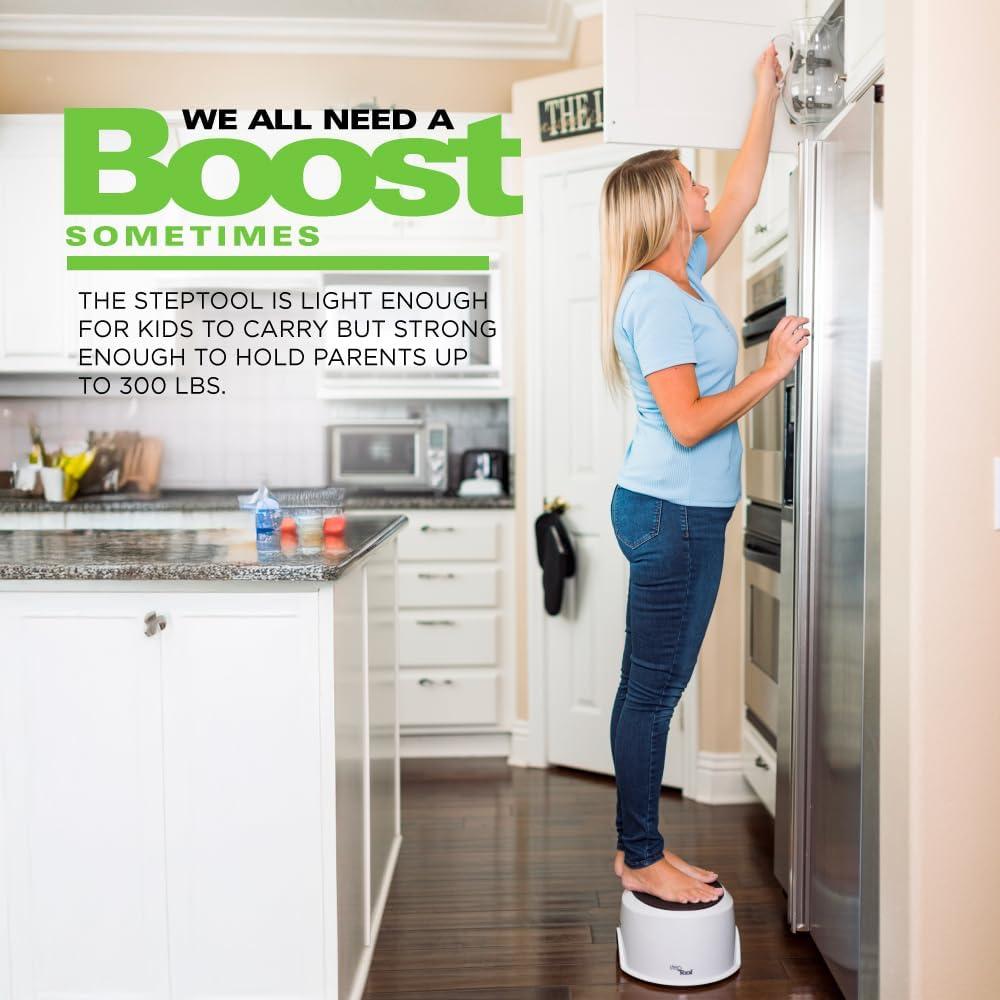 Taburete Joovy StepTool Antideslizante 15.88 cm Blanco 136 kg