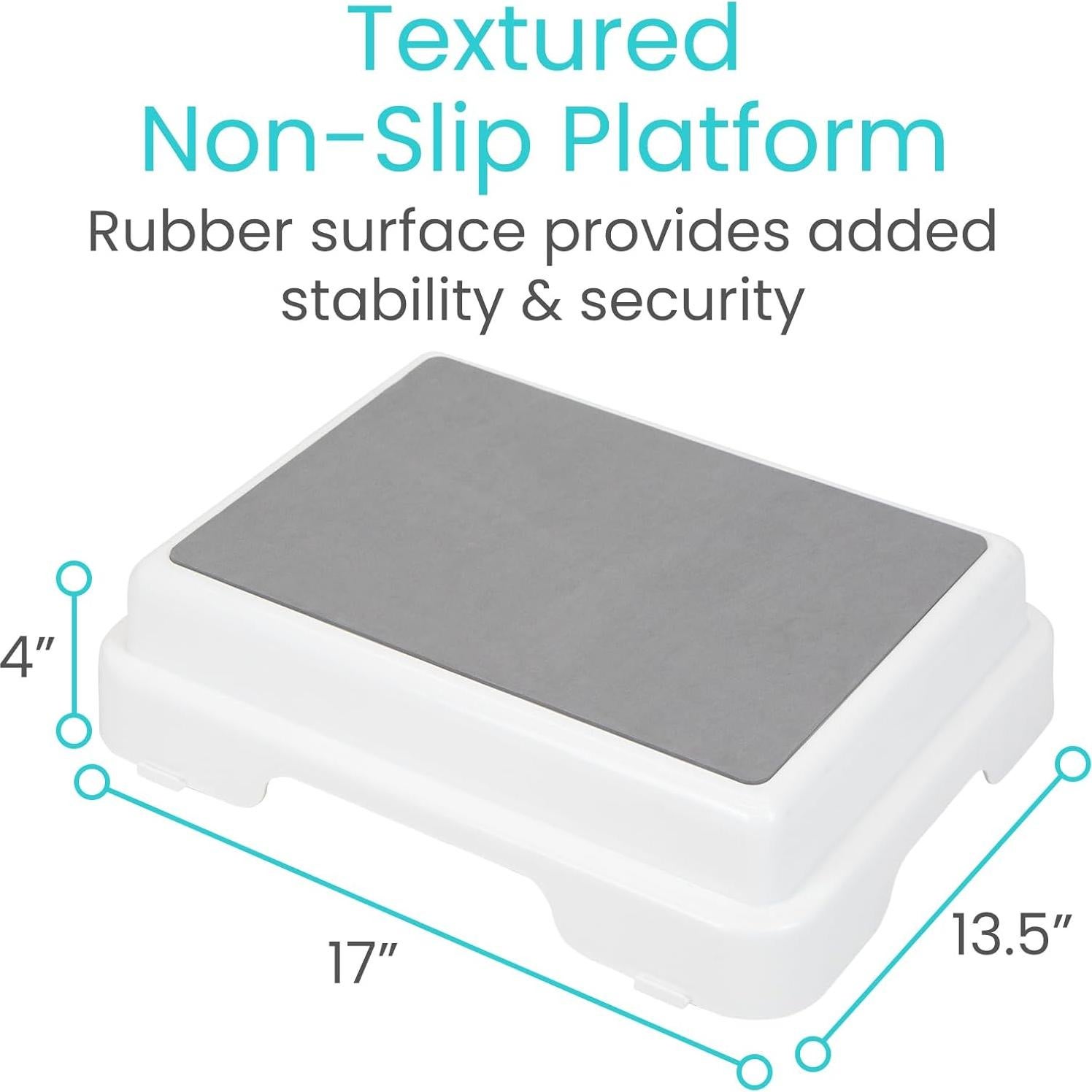 Escalón de Baño Antideslizante Vive 11.43 cm - Apilable