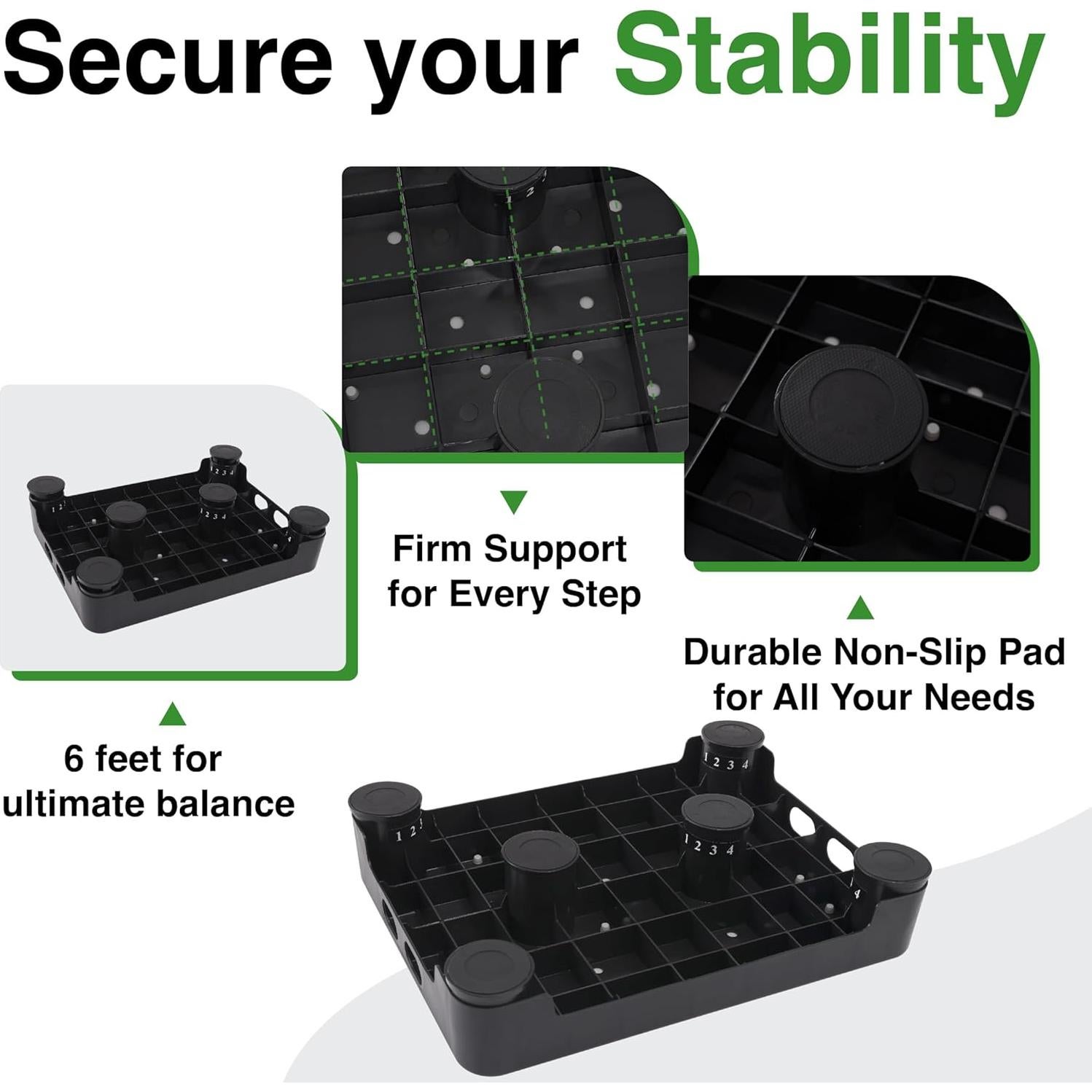 Escalera Ajustable COOL-ANGLE 4 Niveles Antideslizante Gris