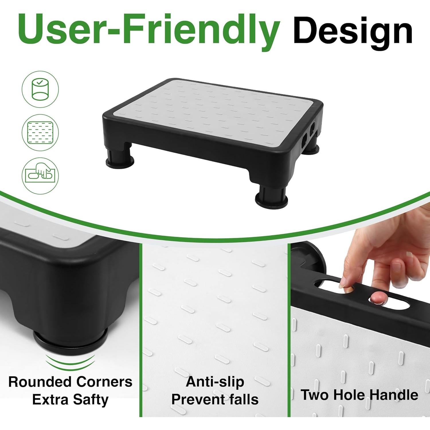 Escalera Ajustable COOL-ANGLE 4 Niveles Antideslizante Gris