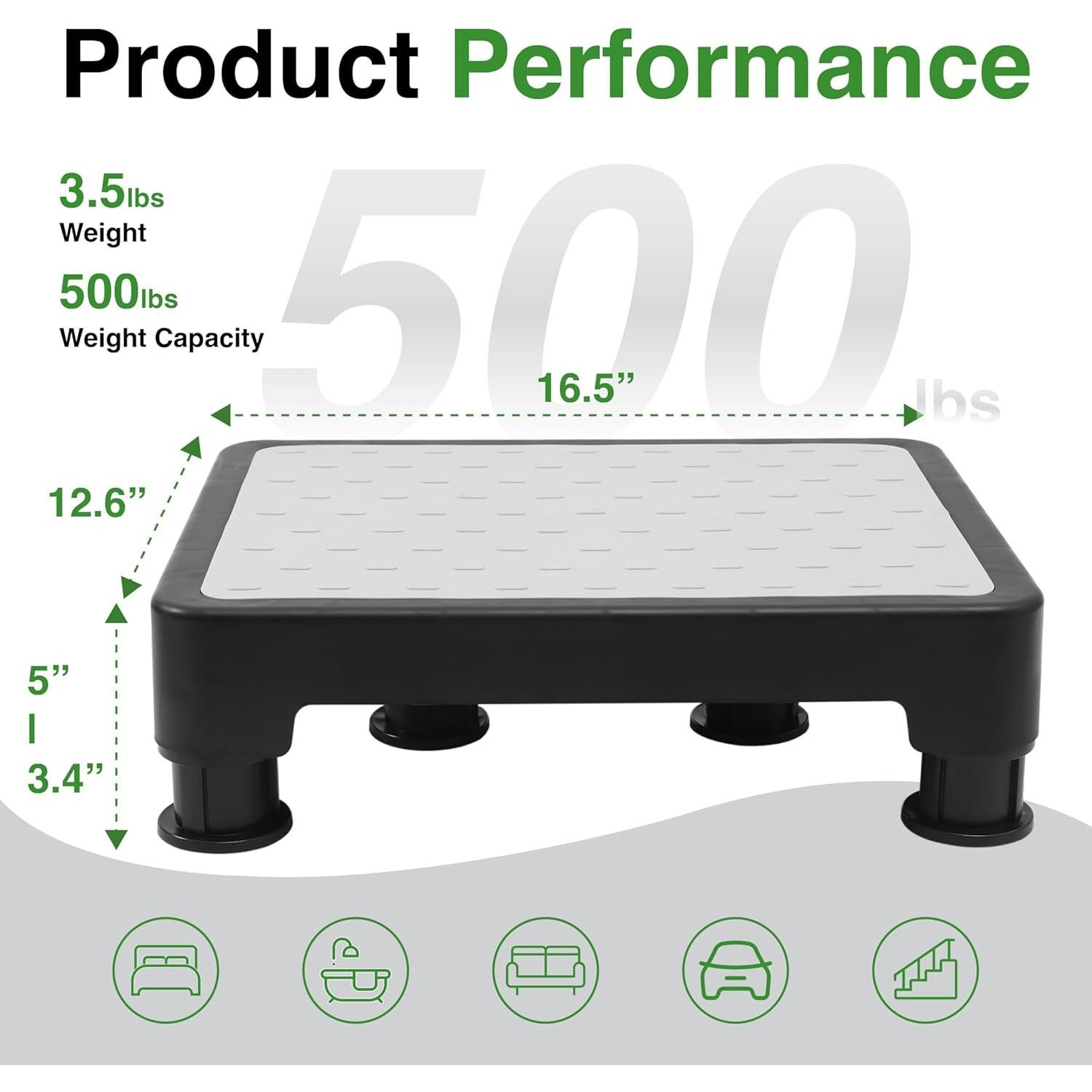 Escalera Ajustable COOL-ANGLE 4 Niveles Antideslizante Gris