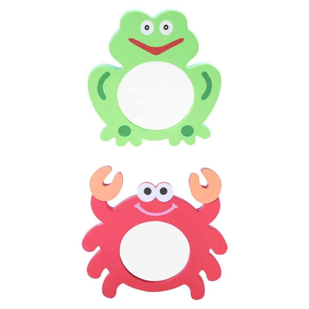 Juguete de baño TOYANDONA EVA Rana y Cangrejo 2 Piezas