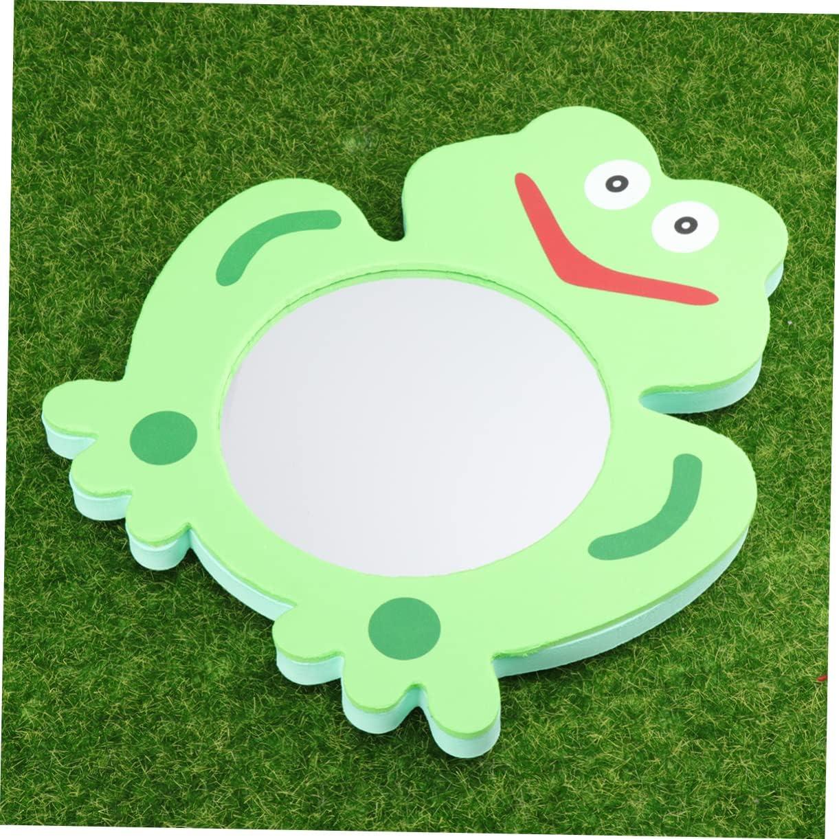 Juguete de espejo para baño Toyvian Cangrejo EVA Verde 21x19cm