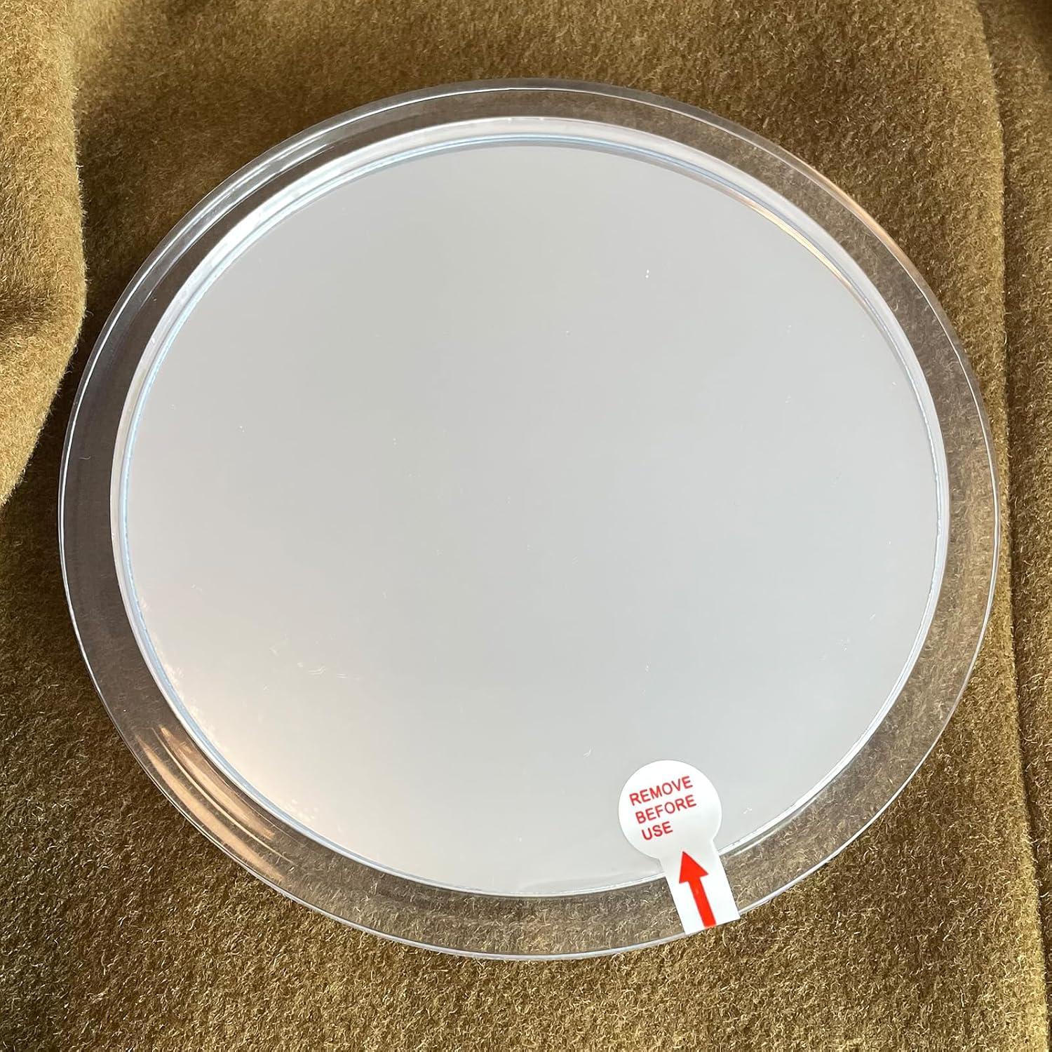 Espejo de Ducha Antivaho YoHumk 16.7 cm con Ventosas