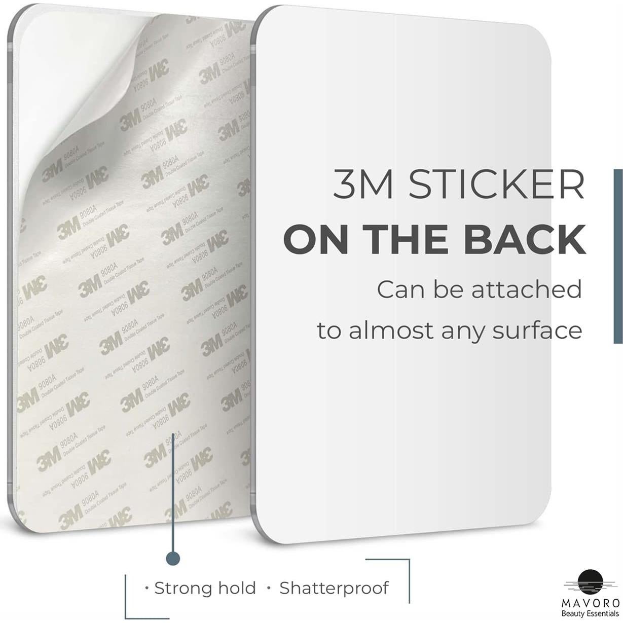 Espejo de Afeitar Mavoro para Ducha 17.78x22.86cm Irrompible